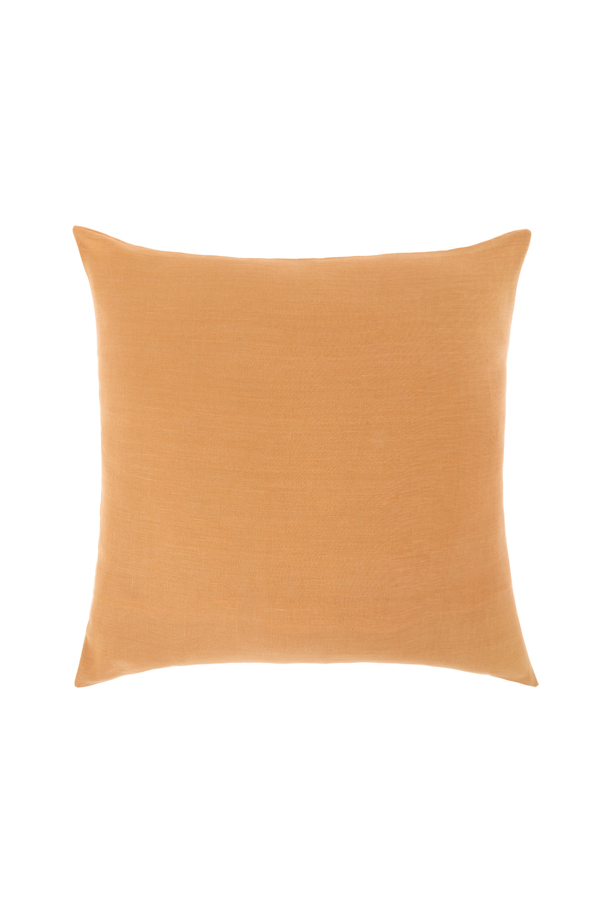 Coincasa λινό κάλυμμα μαξιλαριού με κουμπιά 45 x 45 cm - 007082484 Κοραλί