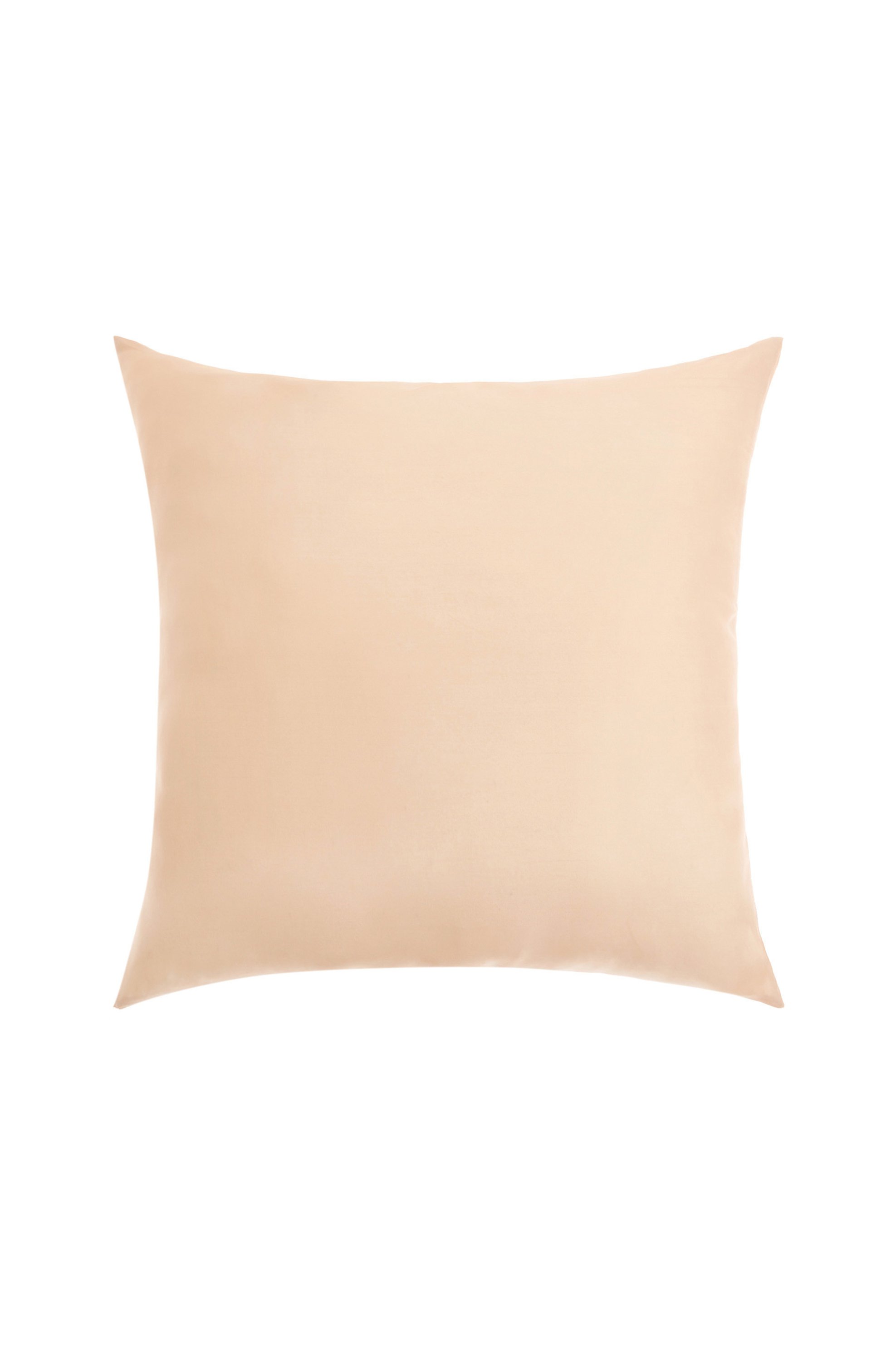 Coincasa κάλυμμα μαξιλαριού μεταξωτό με κουμπιά 45 x 45 cm - 007082476 Nude