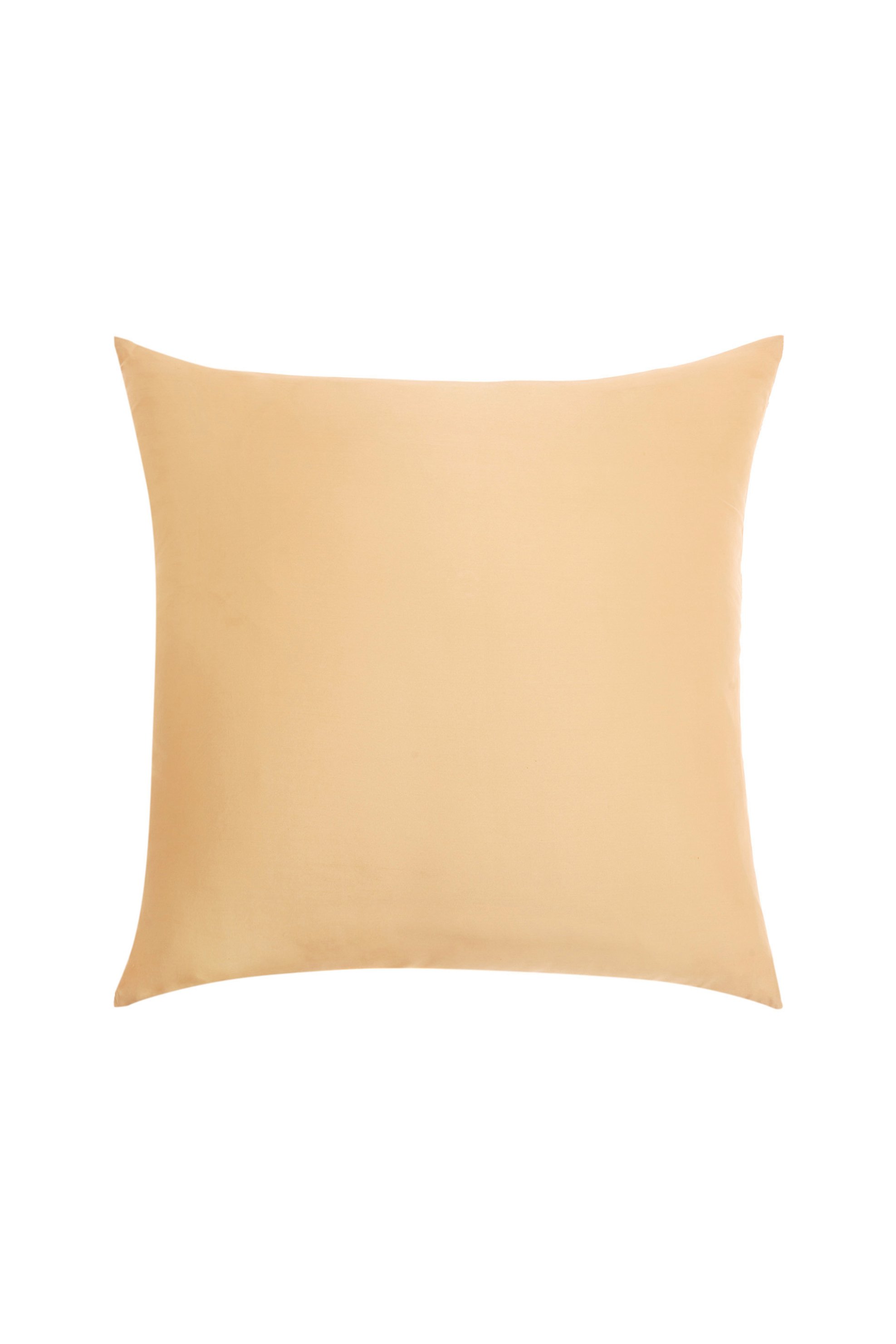 Coincasa κάλυμμα μαξιλαριού μεταξωτό με κουμπιά 45 x 45 cm - 007082479 Κρέμ