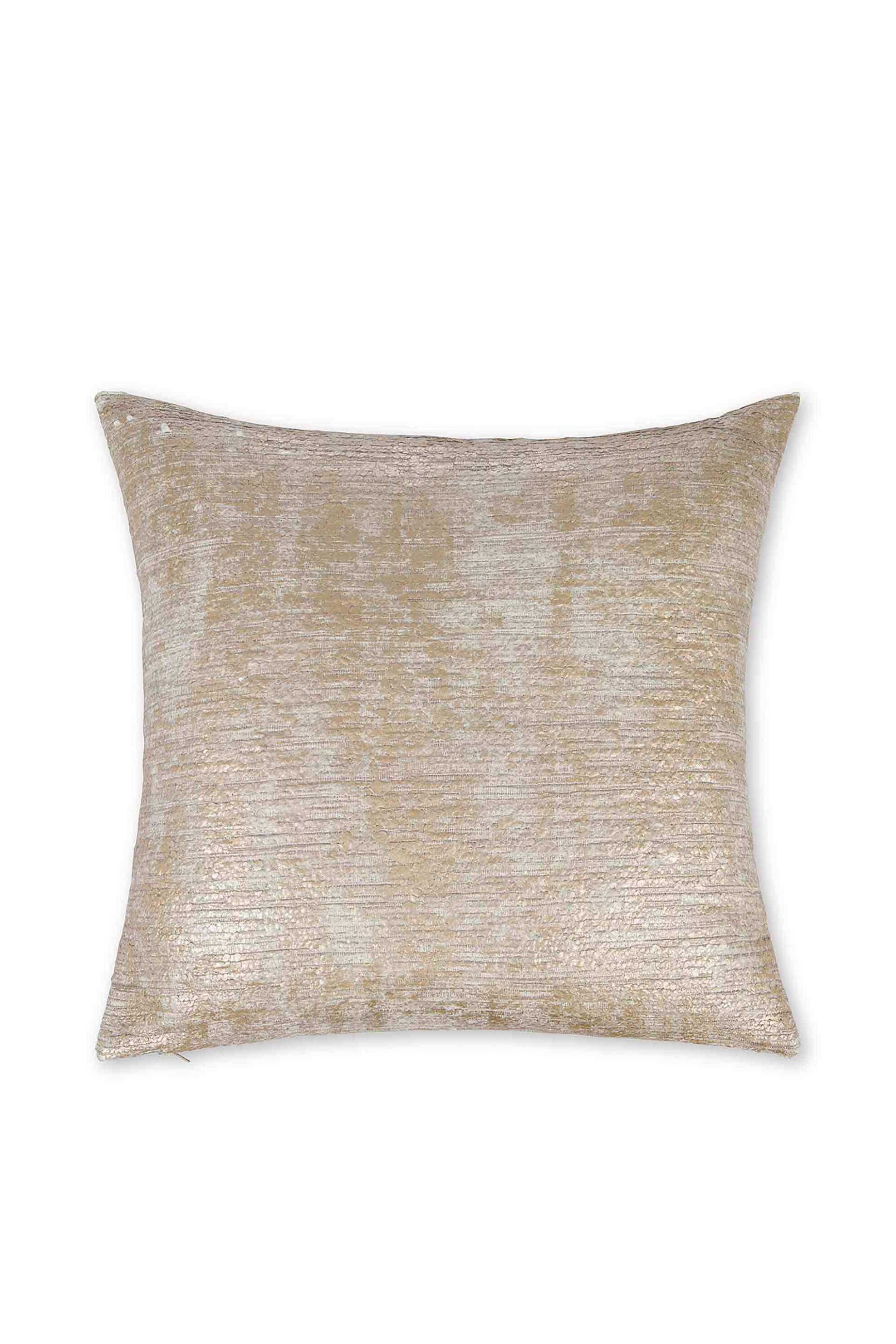 COINCASA Coincasa διακοσμητικό μαξιλάρι μεταλλιζέ 43 x 43 cm - 007255758 Χρυσό