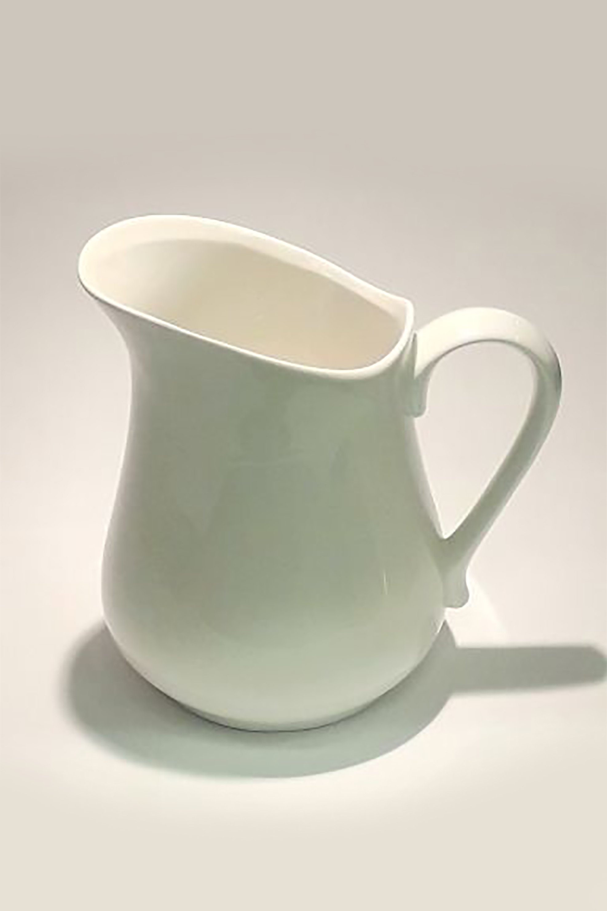 Coincasa πορσελάνινη κανάτα μονόχρωμη 13 cm - 006534780 Λευκό