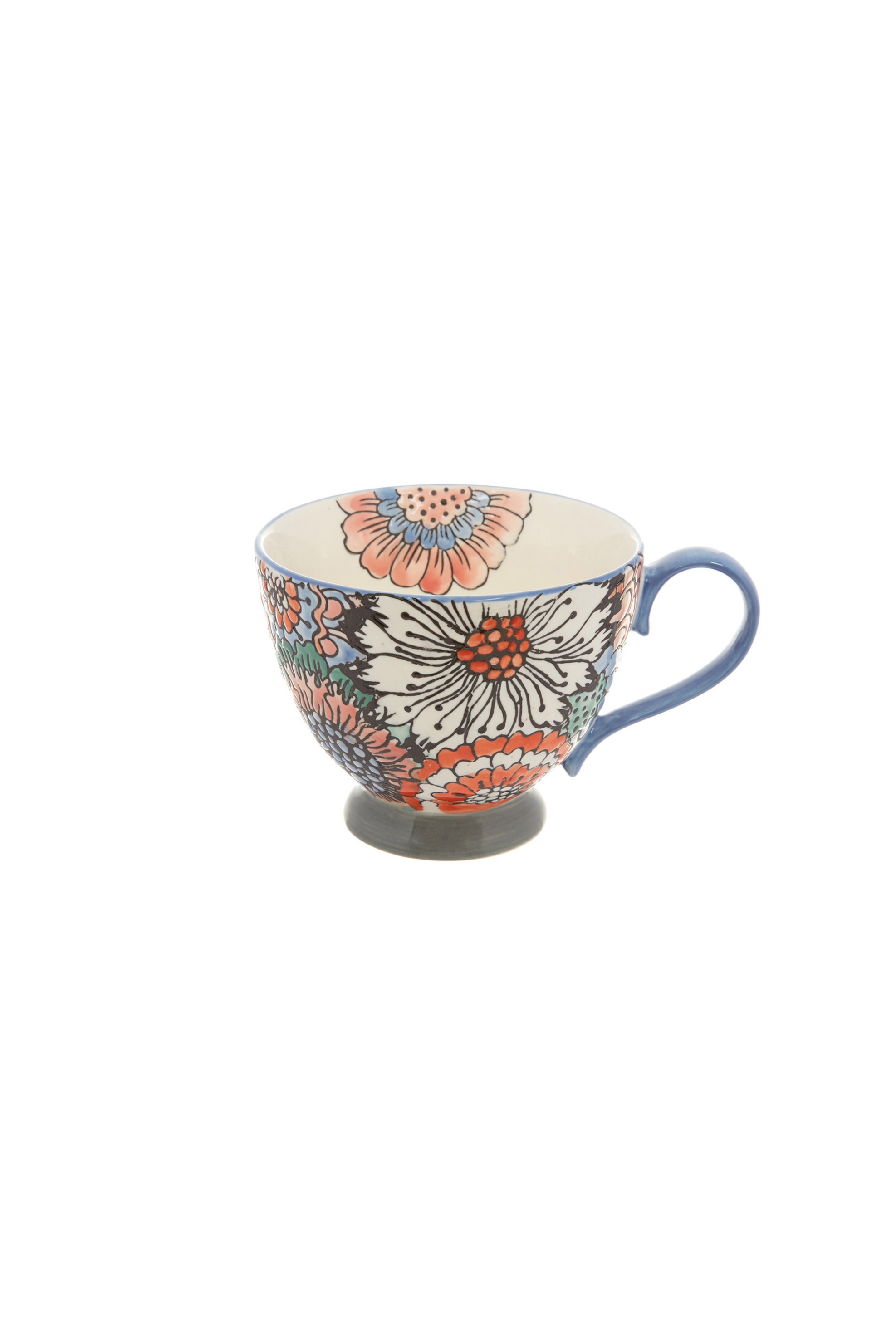 Home > ΚΟΥΖΙΝΑ > Φλυτζάνια & Κούπες Coincasa φλυτζάνι κεραμικό με χειροποίητο floral σχέδιο 9 x 12 cm - 007109049 Πορτοκαλί