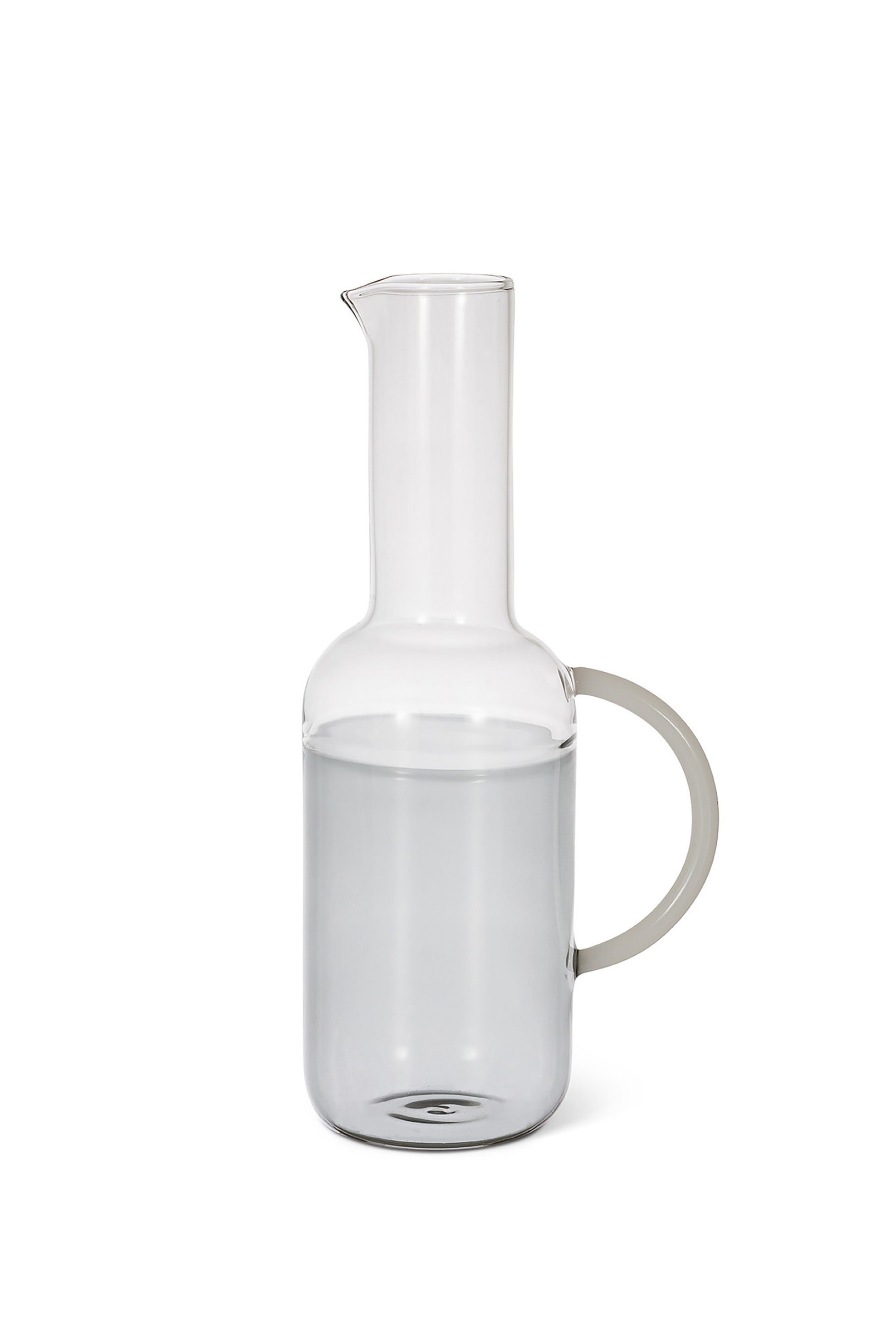 COINCASA Coincasa γυάλινη καράφα με λαβή 30 x 10 cm - 007240190 Πορτοκαλί