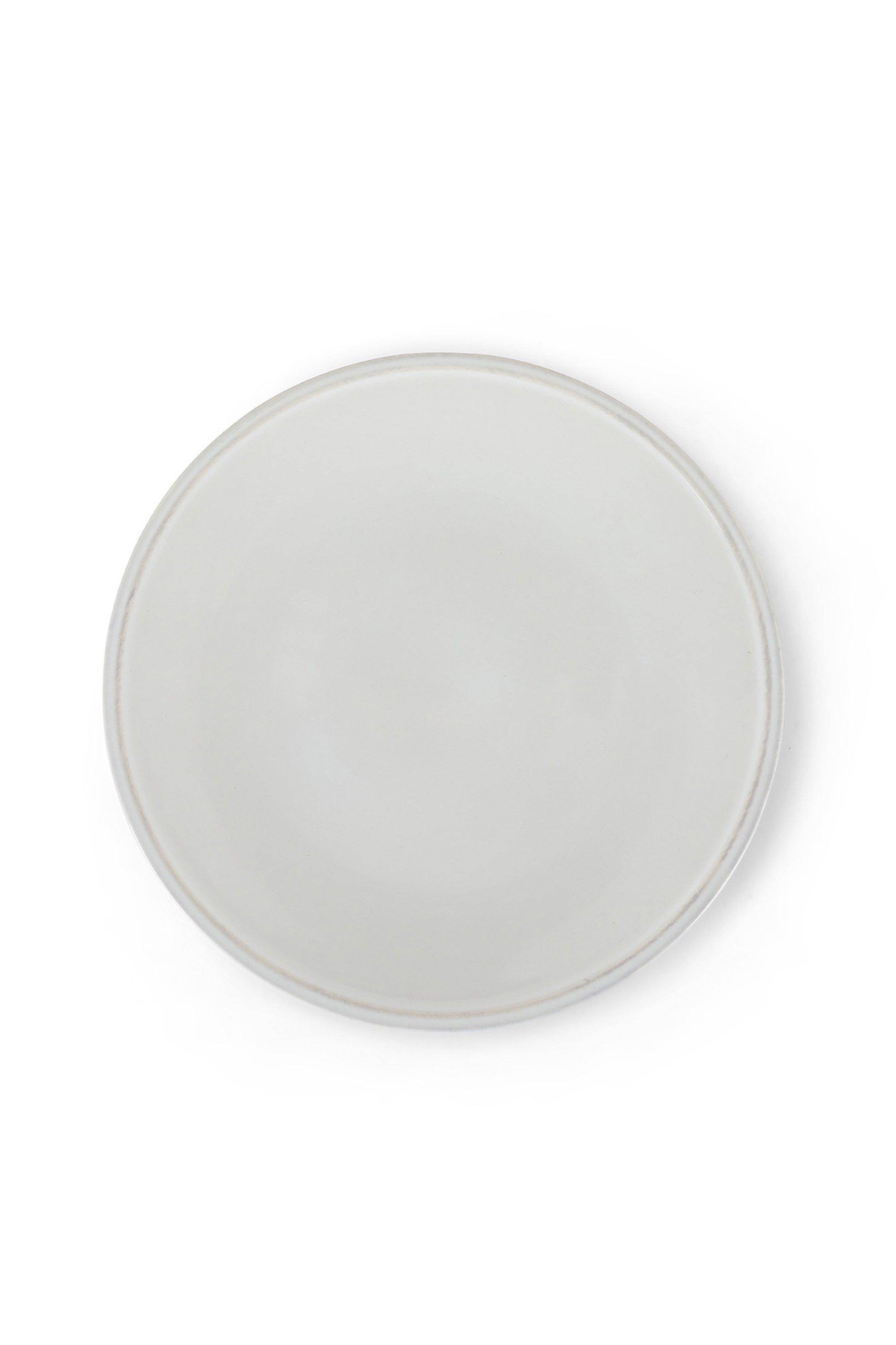 Coincasa κεραμικό πιάτο για φρούτα μονόχρωμο "Friso" 22 cm - 007262698 Λευκό