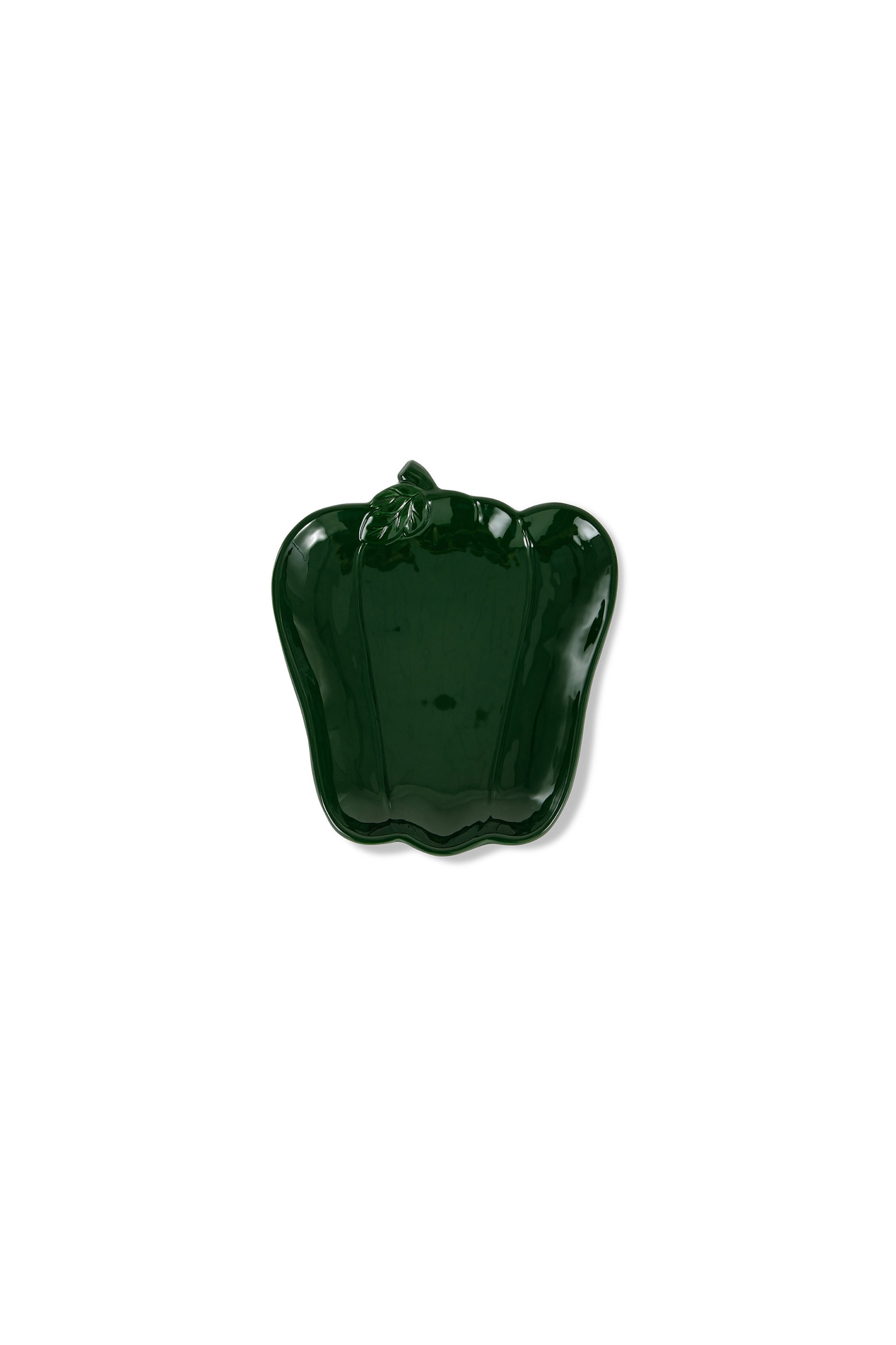 Home > ΚΟΥΖΙΝΑ > Είδη Σερβιρίσματος Coincasa κεραμική πιατέλα σε σχήμα πιπεριάς 19 cm - 007268952 Πράσινο Σκούρο