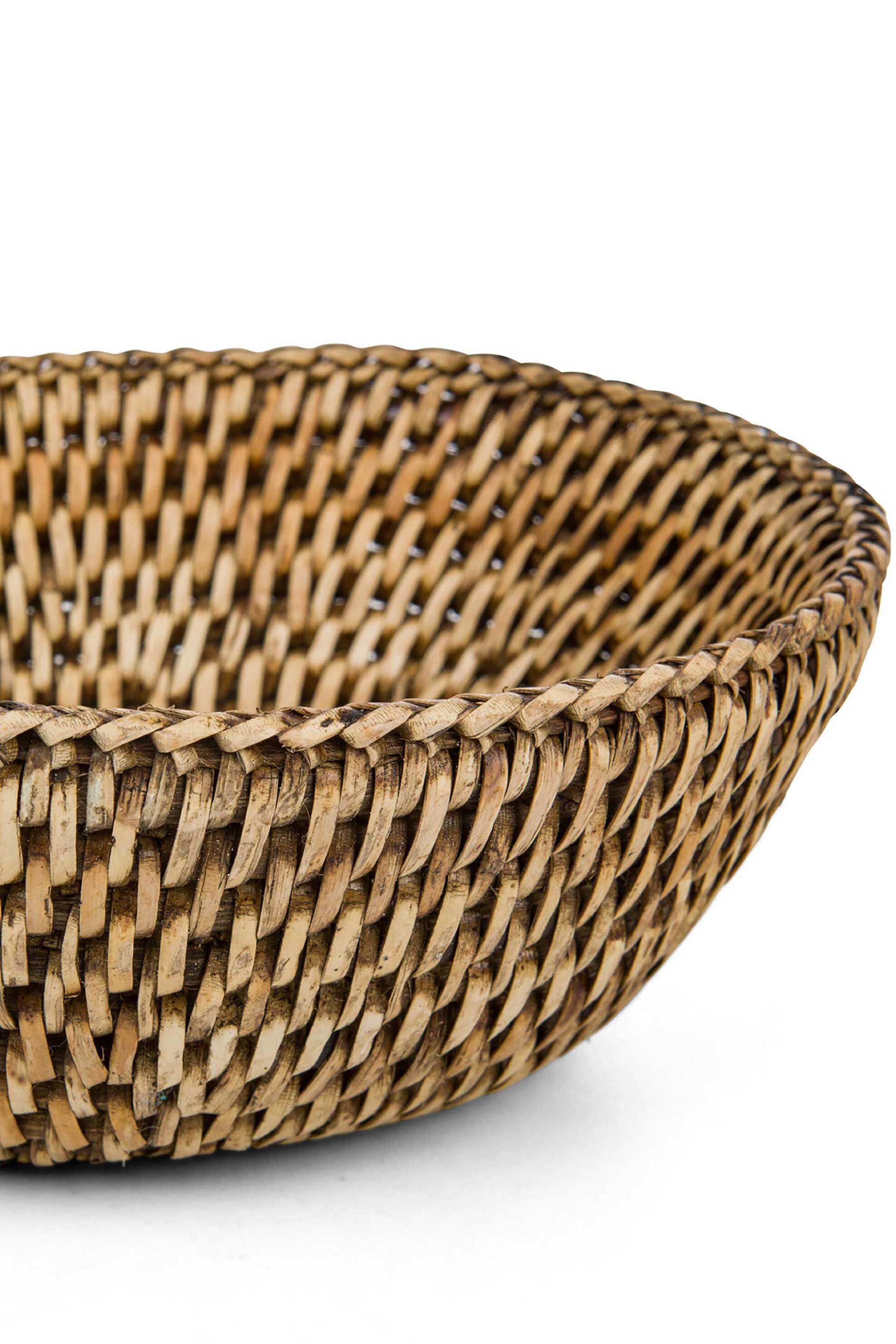 Coincasa καλάθι από ινδοκάλαμο 23 cm - 007373174 Καφέ Ανοιχτό φωτογραφία