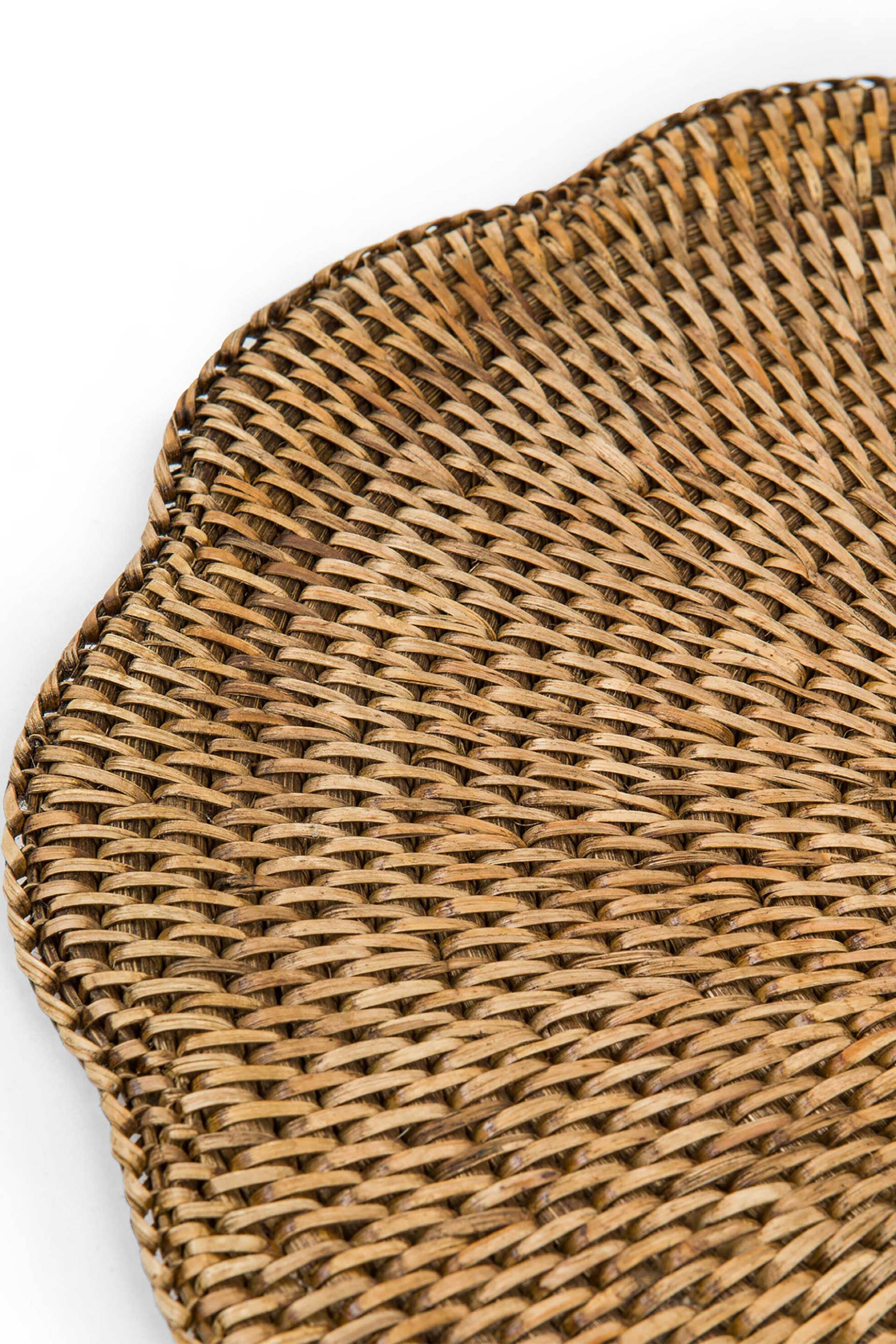 Coincasa Σουπλά από Ινδοκάλαμο 38 CM - 007373200 Καφέ Ανοιχτό