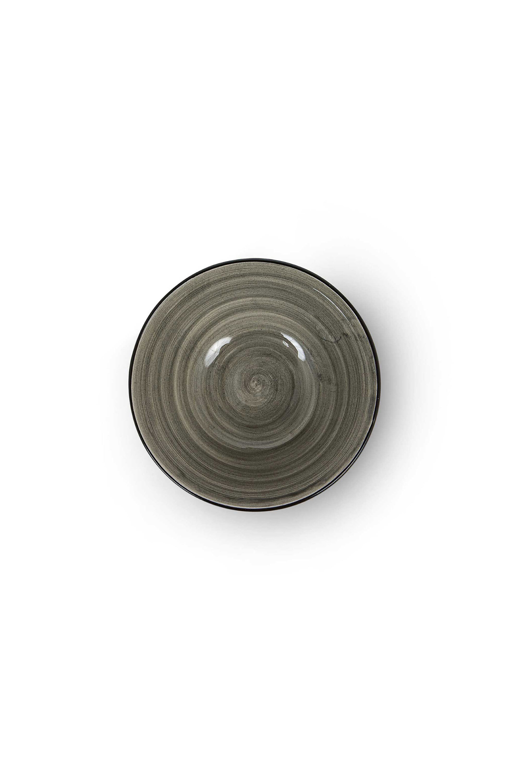 Coincasa κεραμικό μπολ με print 16 cm - 007374001 Λευκό