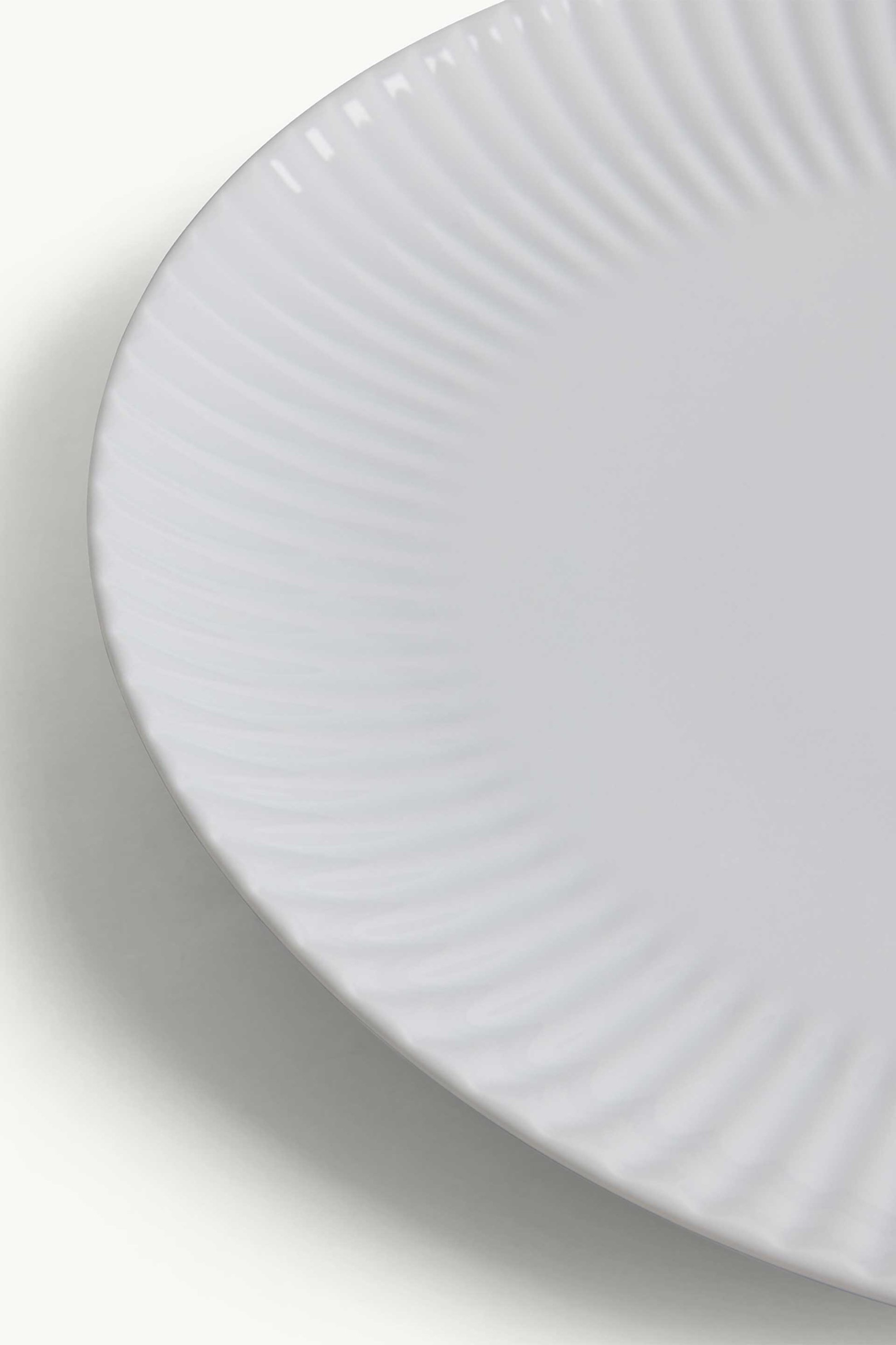 Coincasa πορσελάνινο πιάτο 31 cm - 007491990 Λευκό φωτογραφία