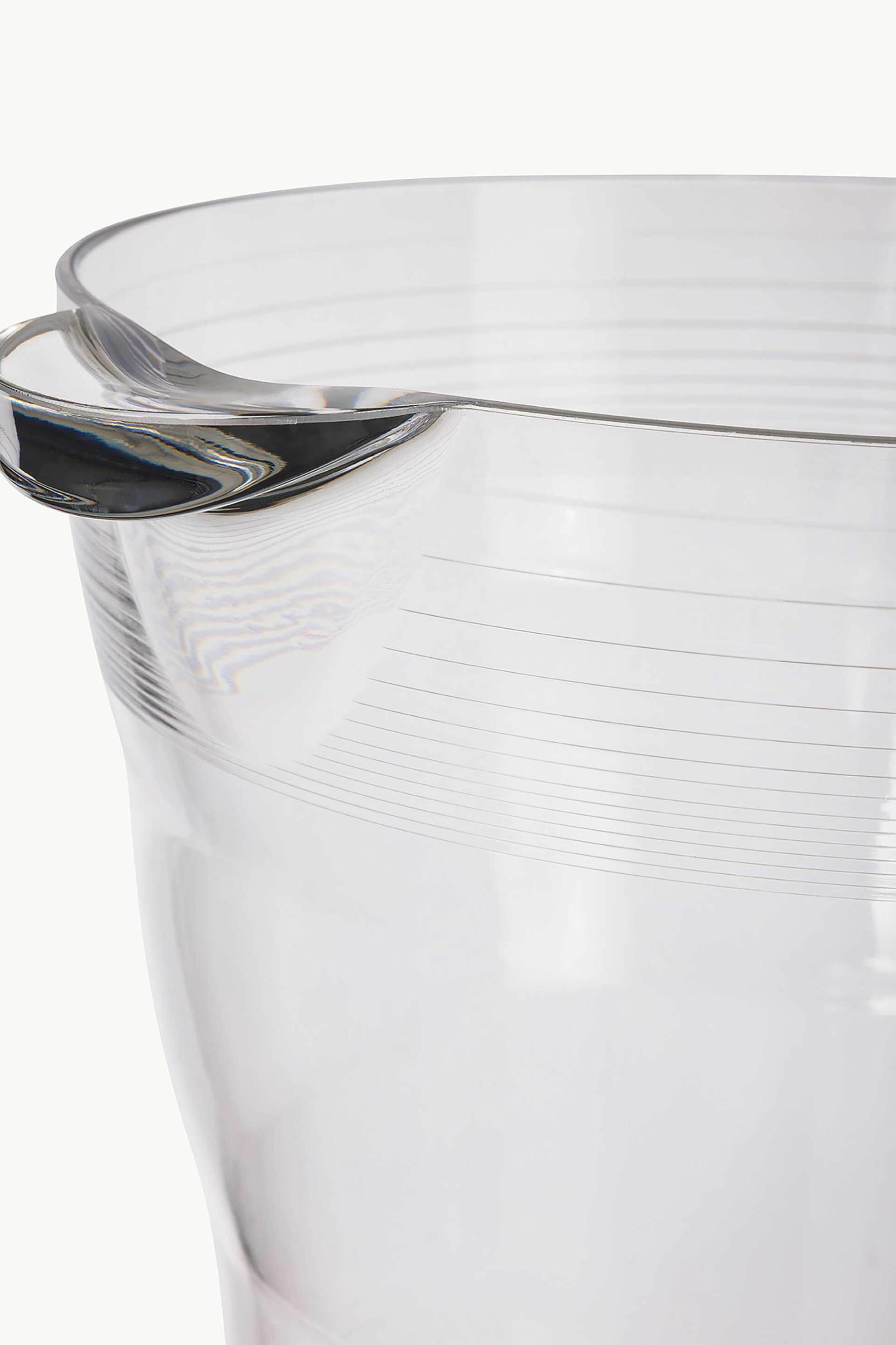 Coincasa Πλαστική Σαμπανιέρα για Κρασί 25 4 X 33 CM - 007478993 Διάφανο