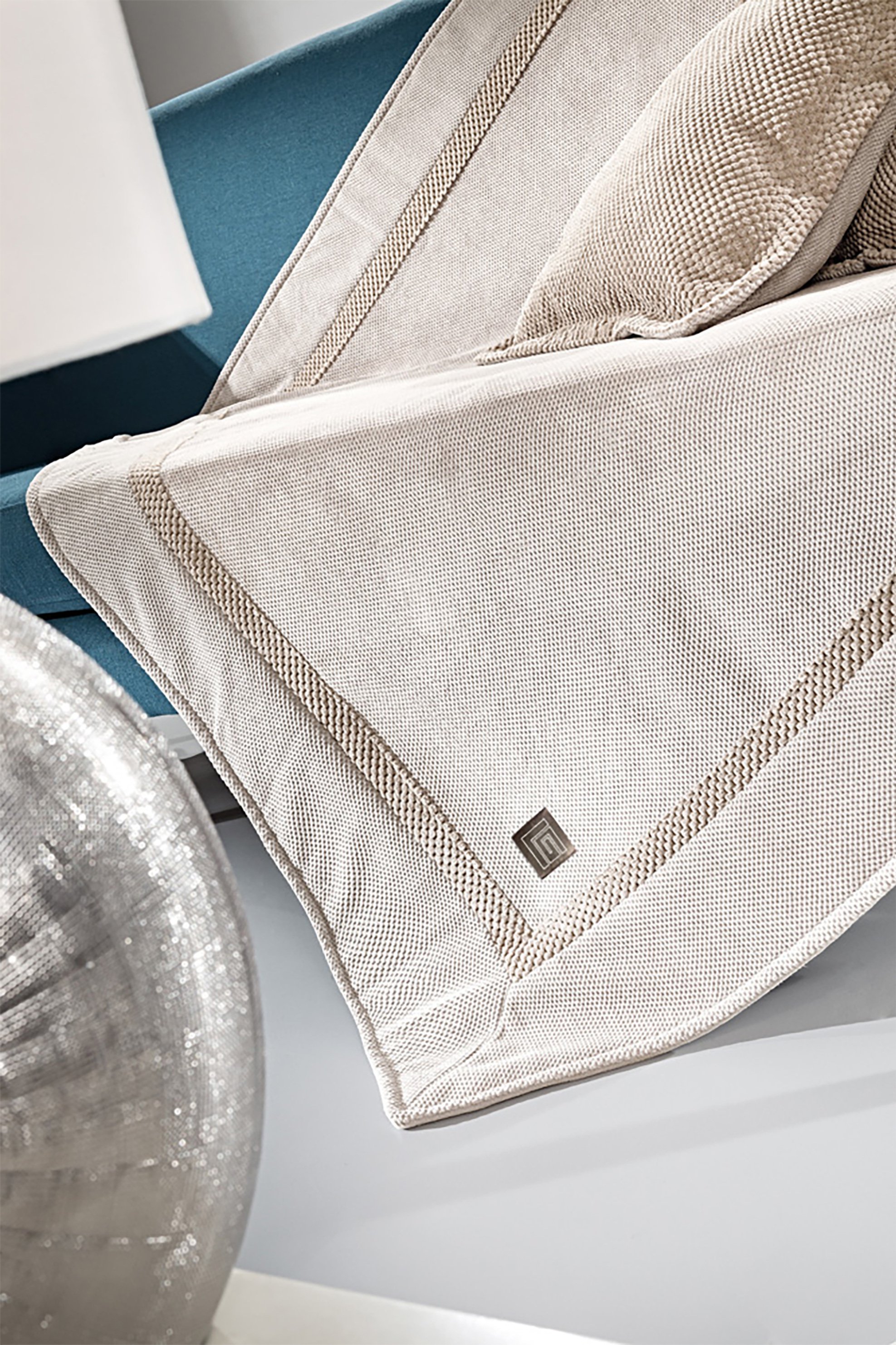 Guy Laroche ριχτάρι διθέσιου καναπέ "Rubicon Sand" 170 x 250 cm - 1133086122003