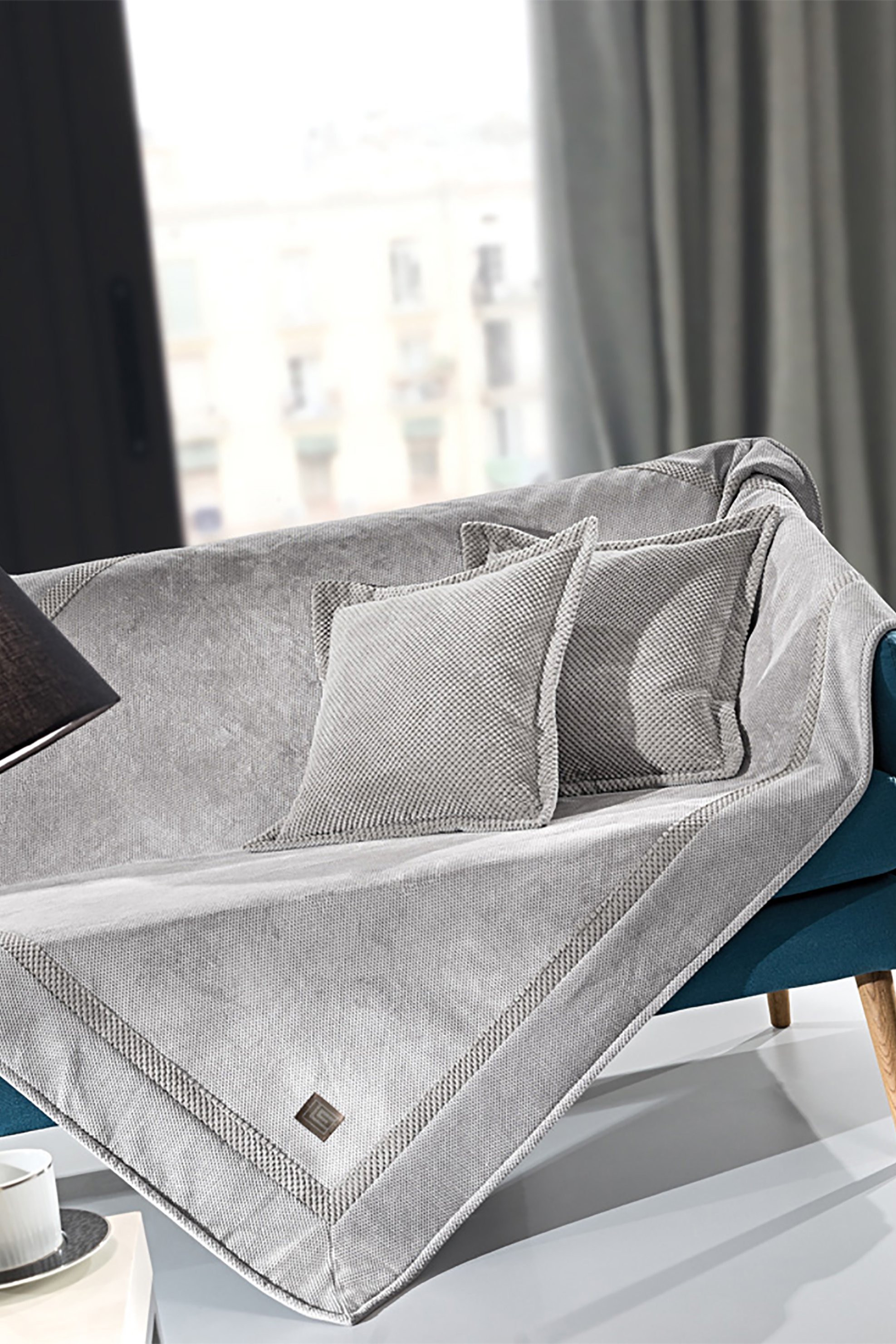 Guy Laroche ριχτάρι πολυθρόνας "Rubicon Elephant" 170 x 150 cm - 1133086122025