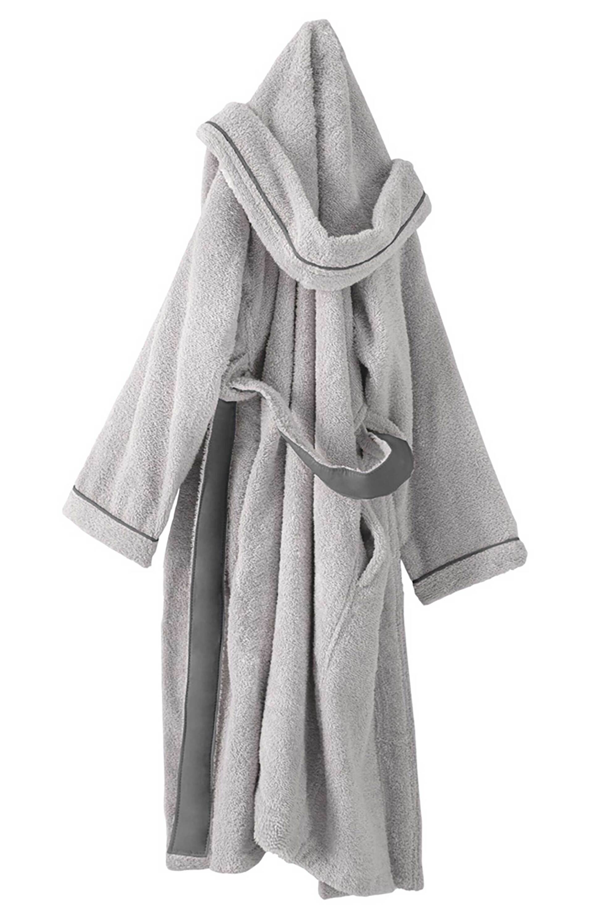 GUY LAROCHE Guy Laroche παιδικό μπουρνούζι με κουκούλα και κεντημένο λογότυπο "Kiddies Silver" (6-8 ετών) - 1131092222059