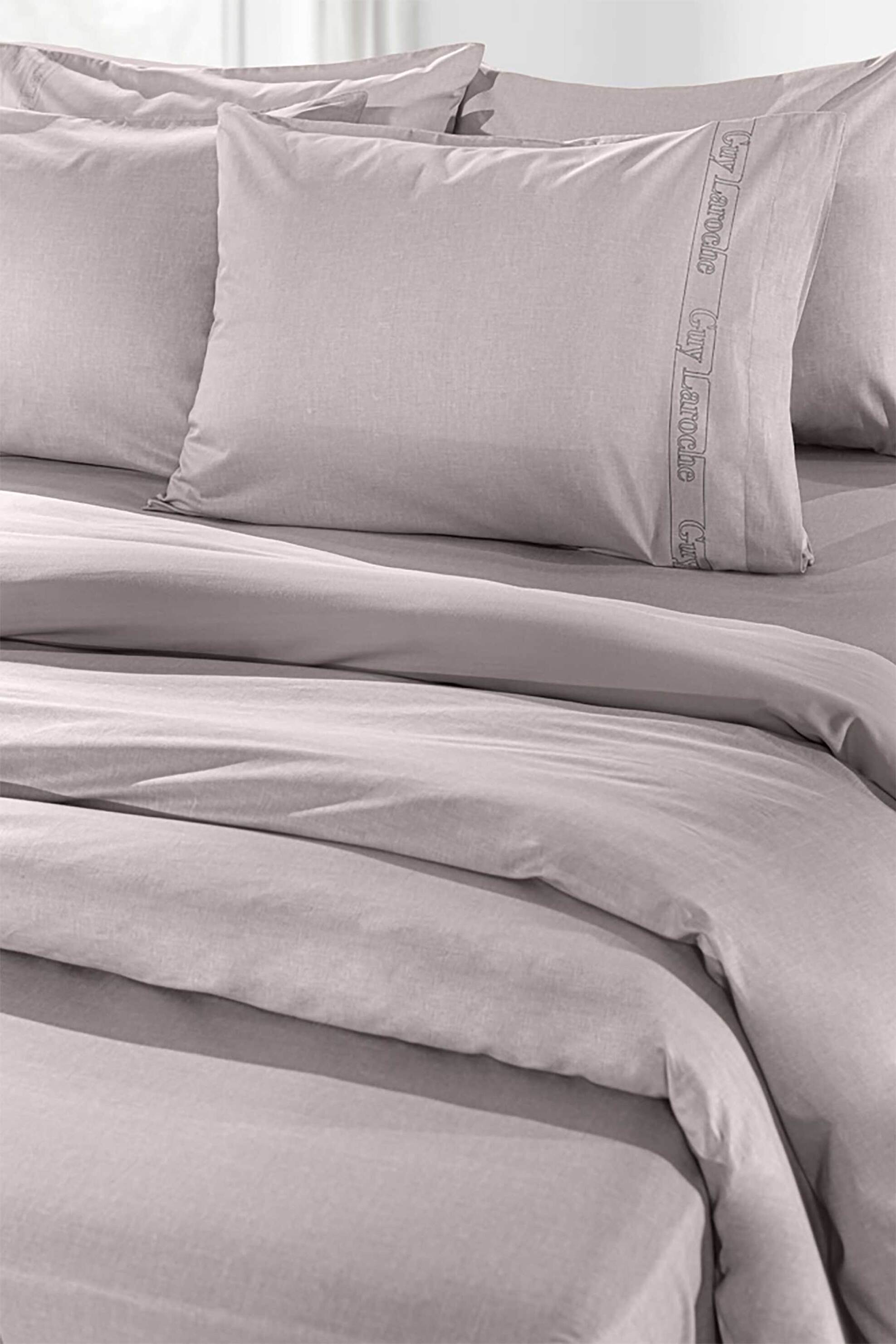 Guy Laroche σεντόνι υπέρδιπλο μονόχρωμο "Easy Iron" 240 x 270 cm - 1110092123105 φωτογραφία