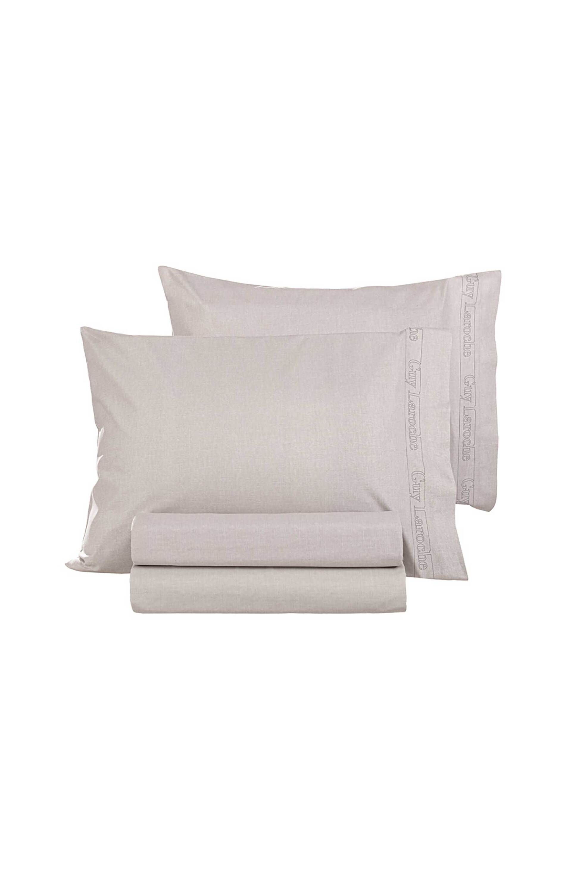 Guy Laroche σετ μαξιλαροθήκες "Easy Iron" Color Plus Perla 50 x 70 cm - 1117092123012