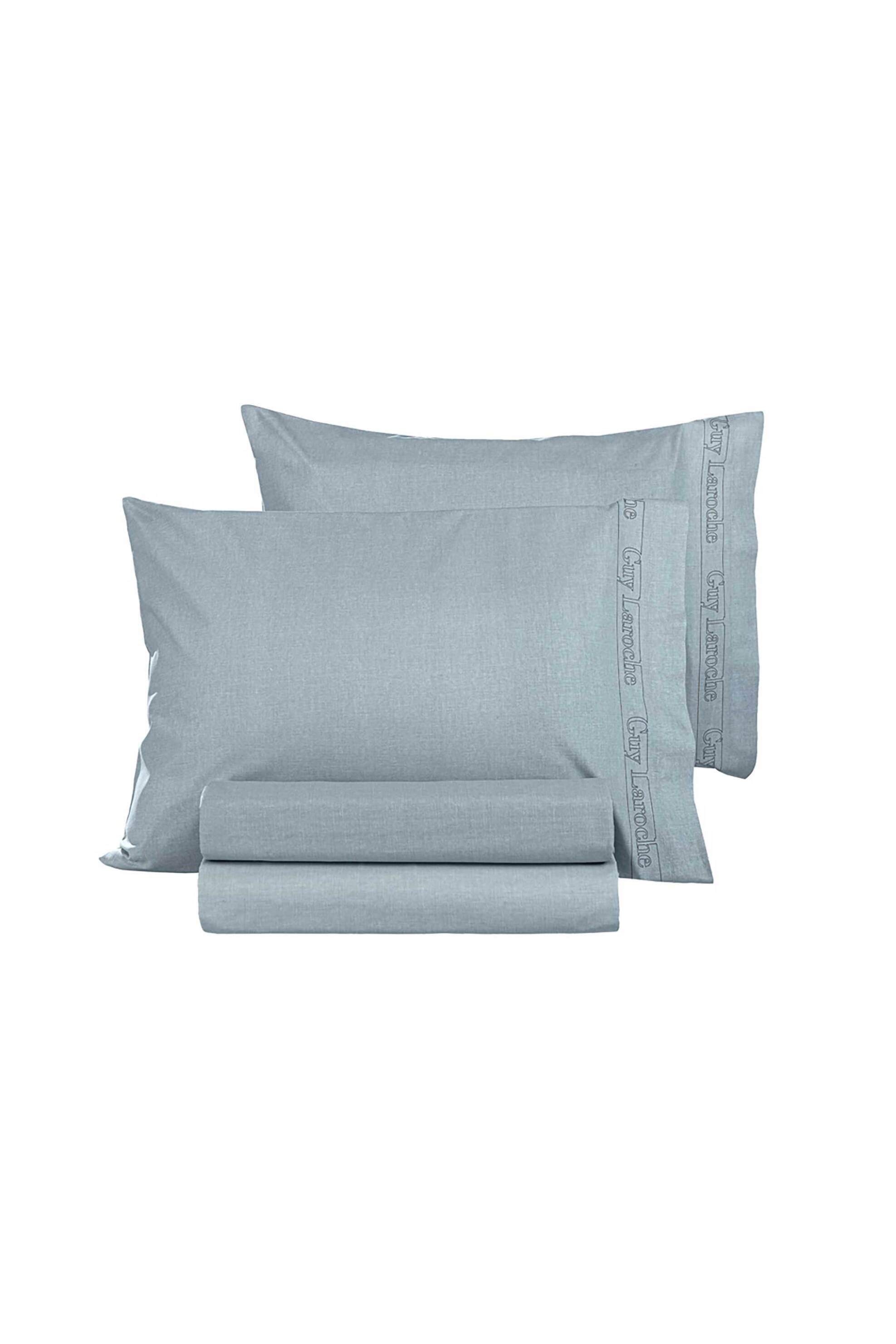 GUY LAROCHE Guy Laroche σετ μαξιλαροθήκες "Easy Iron" Color Plus Mint 50 x 70 cm - 1117092123018