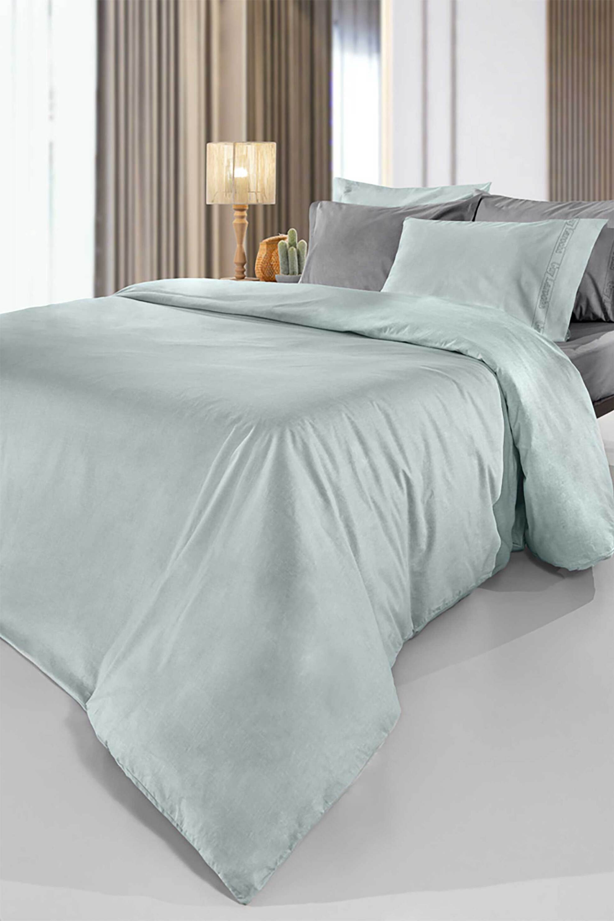 Guy Laroche σεντόνι βαμβακερό μονό μονόχρωμο "Easy Iron" 170 x 270 cm - 1110092123067