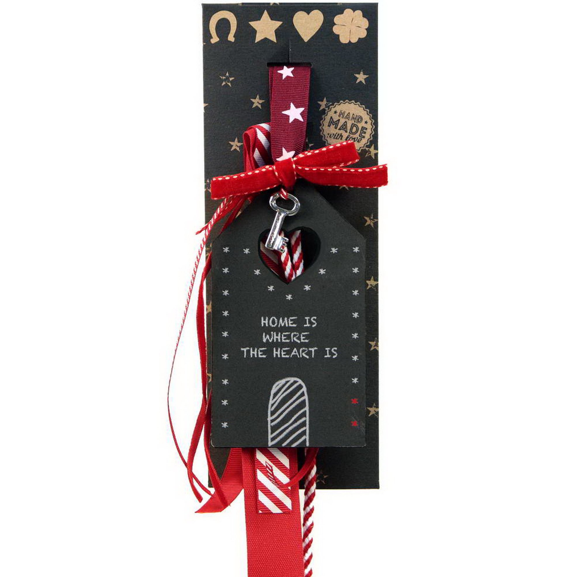 Synchronia χριστουγεννιάτικο γούρι στολίδι μαυροπίνακας - Σπίτι - LU20056C φωτογραφία