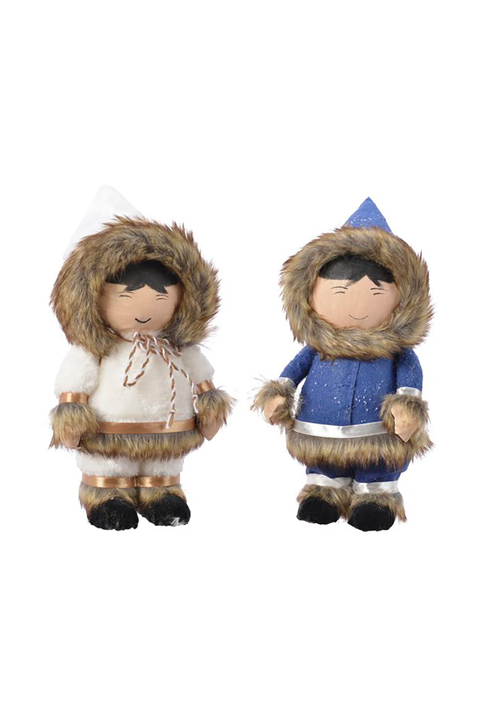 KAEMINGK Kaemingk χριστουγεννιάτικη διακοσμητική φιγούρα εσκιμώος 17 χ 12 χ 26 cm - 455714