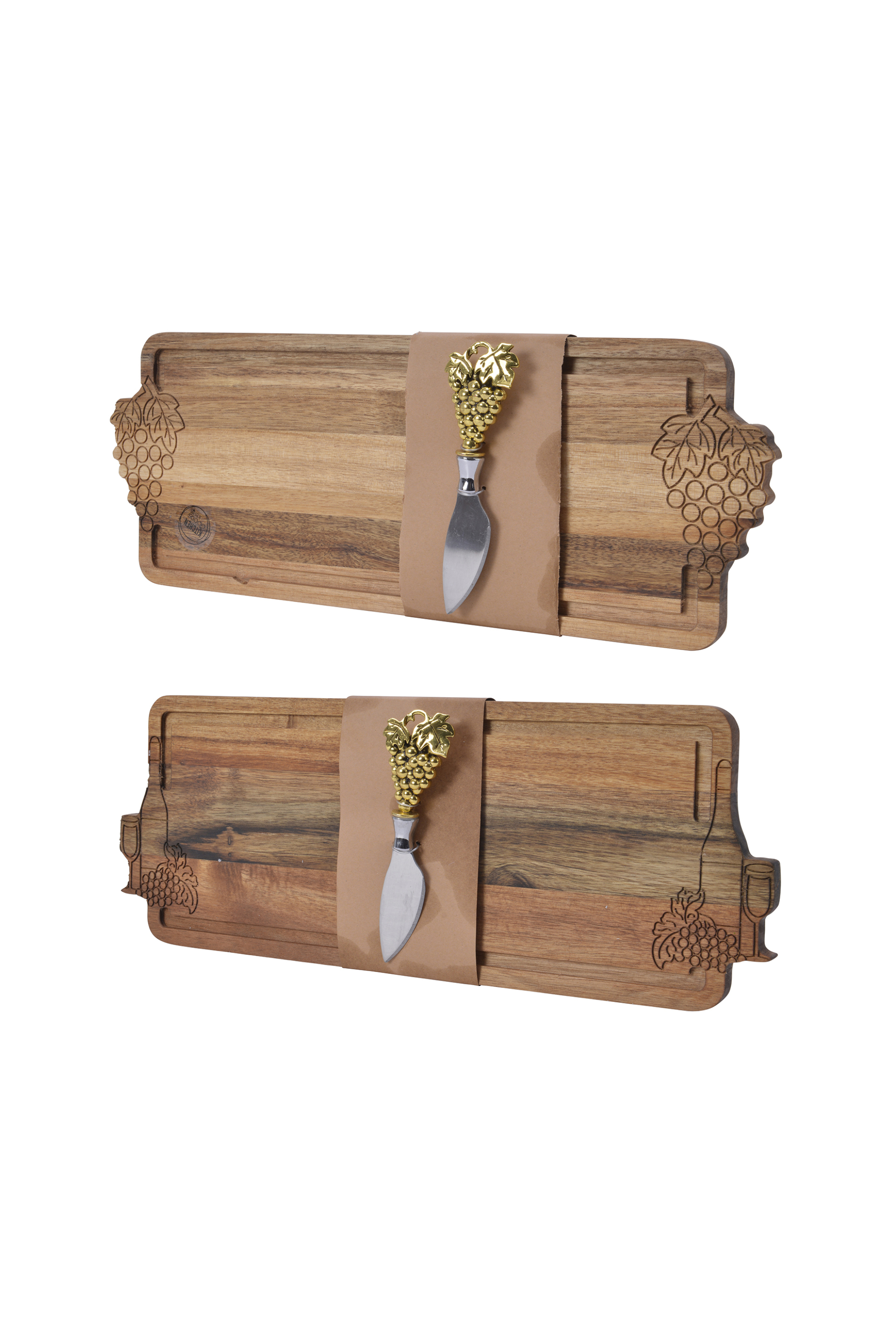 KAEMINGK Kaemingk χριστουγεννιάτικο σετ κοπής τυριών 40χ13 cm (1 τεμάχιο) - 607890