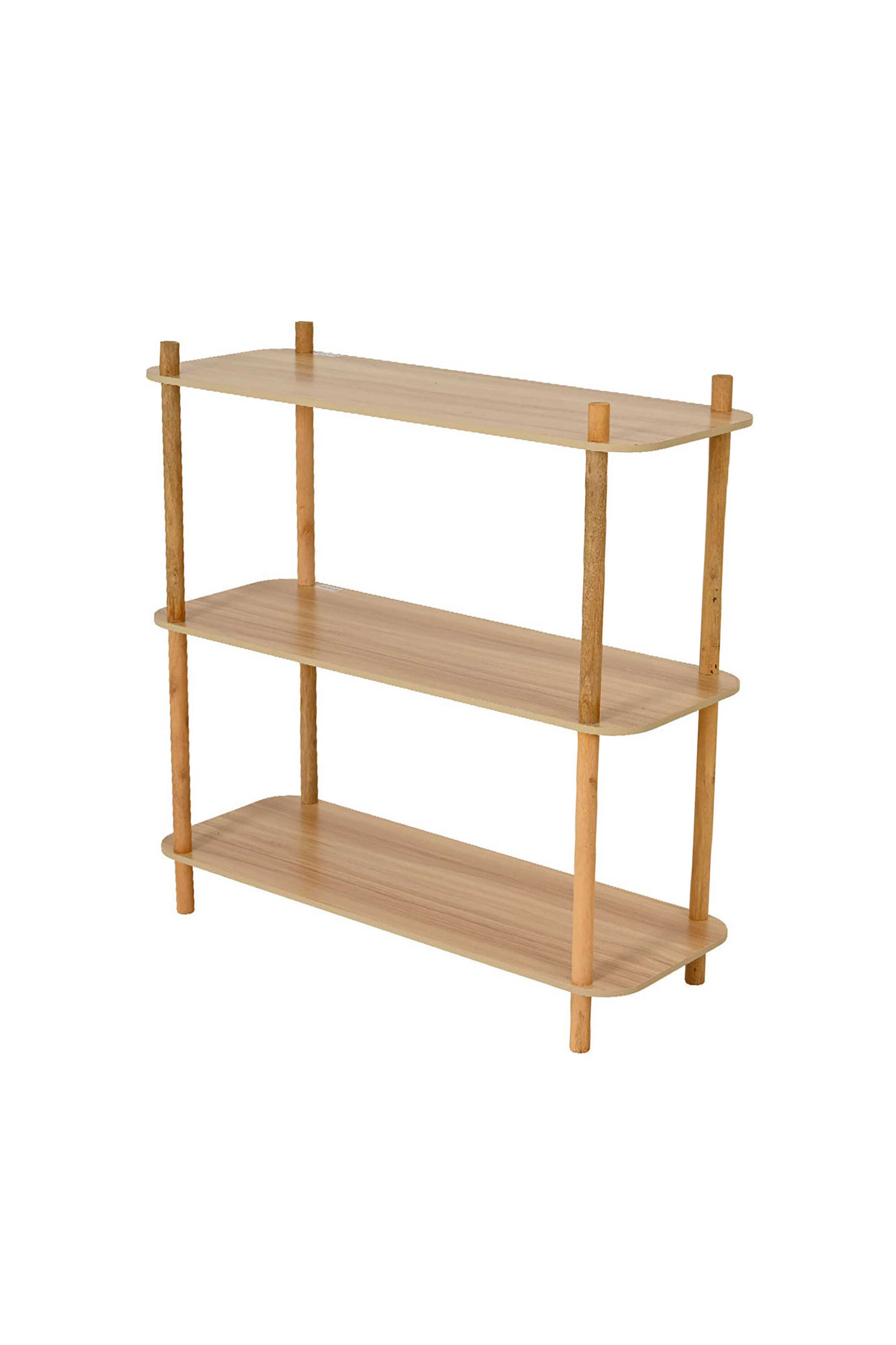 KAEMINGK Kaemingk ξύλινο βοηθητικό τραπέζι/ραφιέρα 80 x 80 x 30 cm - 833705