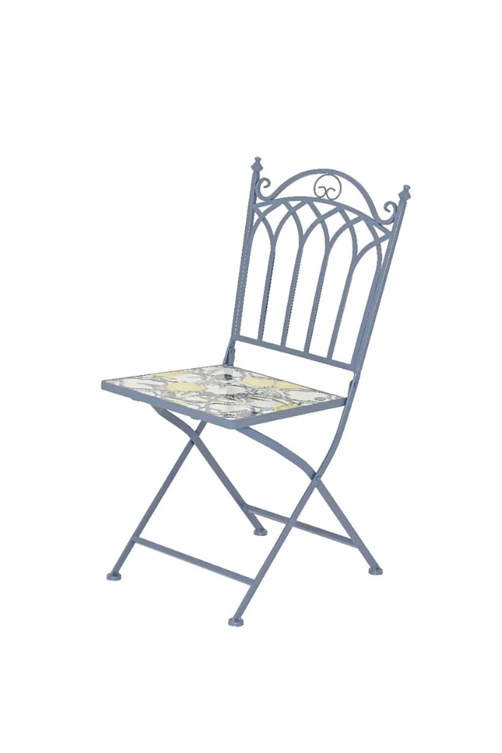 KAEMINGK Kaemingk μεταλλική καρέκλα κήπου με κάθισμα bistro 38 x 50 x 89 cm - 892447