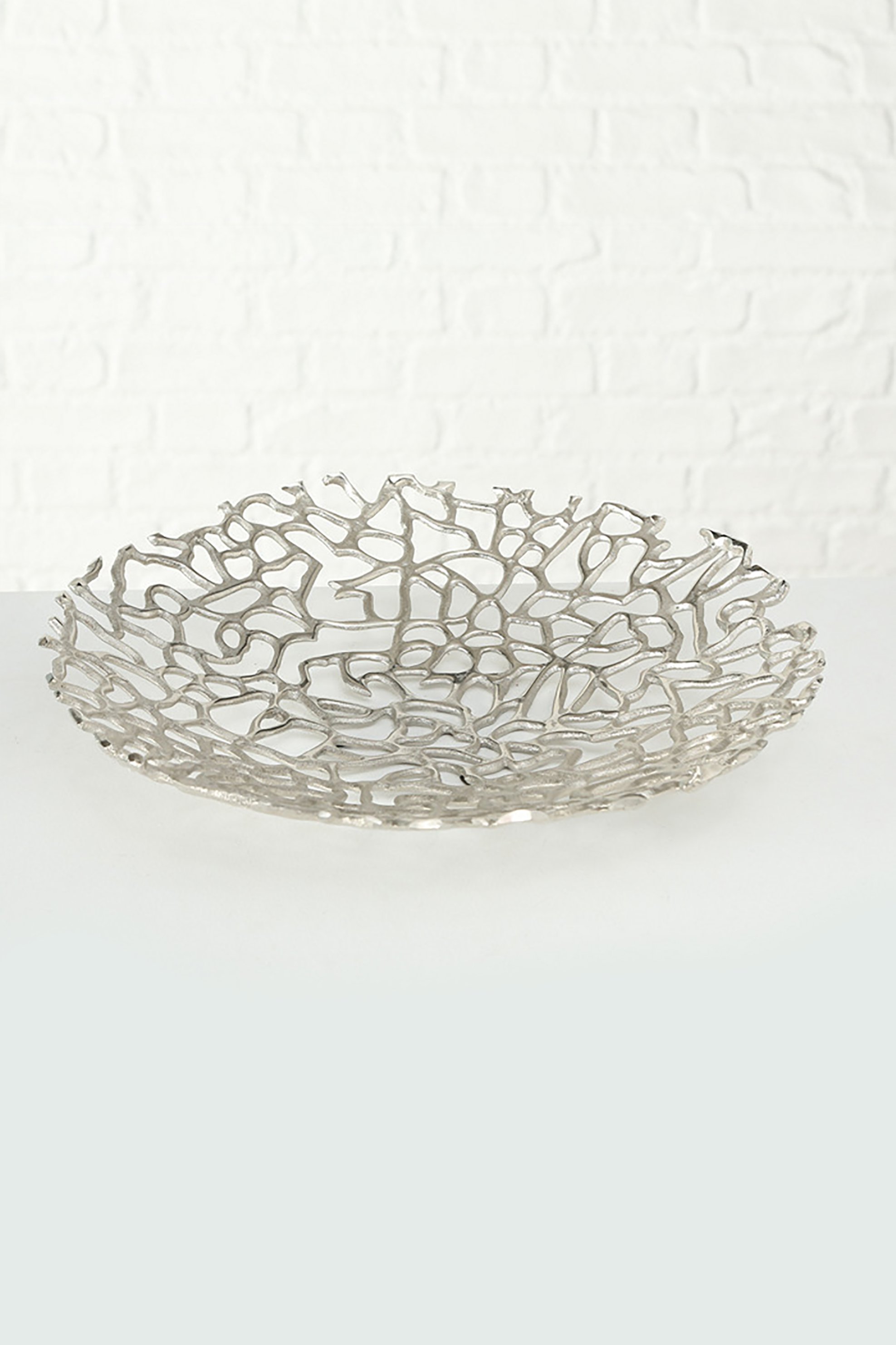 DOMUS HOMUS διακοσμητική πιατέλα με διάτρητο σχέδιο 32 cm - 20-84-629