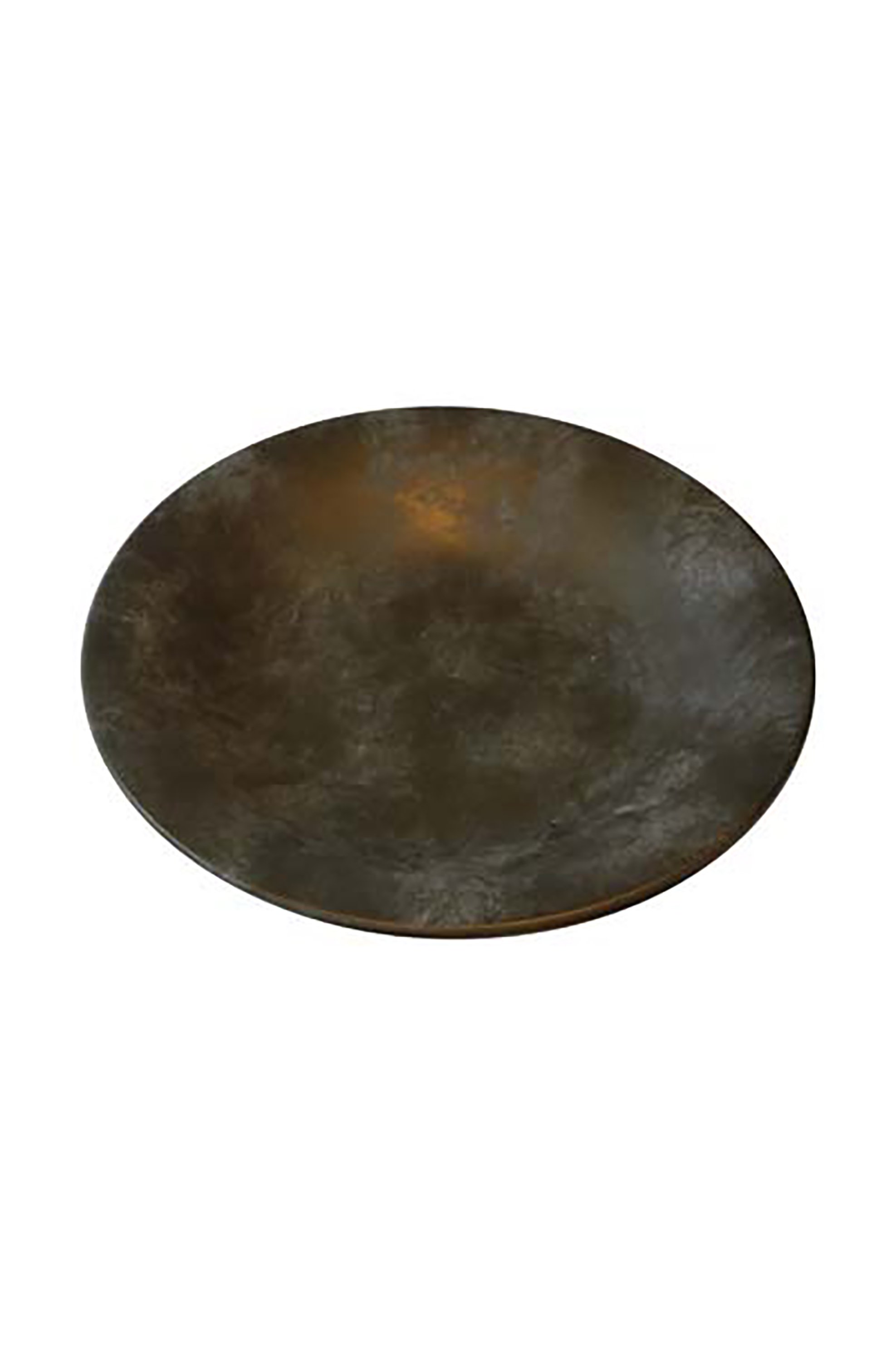 DOMUS HOMUS DOMUS HOMUS χριστουγεννιάτικη πιατέλα πέτρινη χρυσοπράσινη 42.5 x 8 cm - 20-89-689