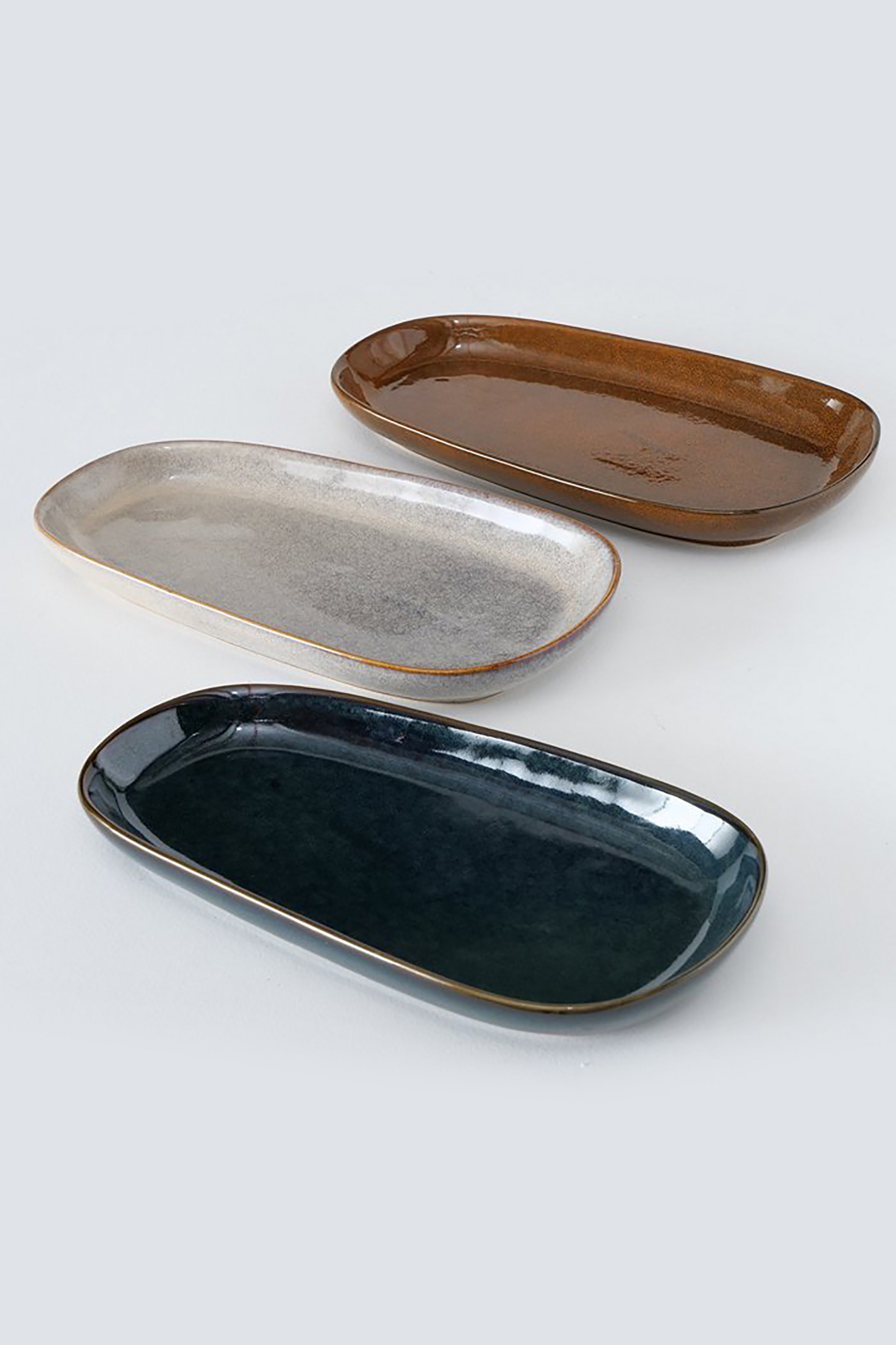 DOMUS HOMUS DOMUS HOMUS πορσελάνινο μπολ σερβιρίσματος "Lenja" 29 x 15 x 3 cm - 20-95-005