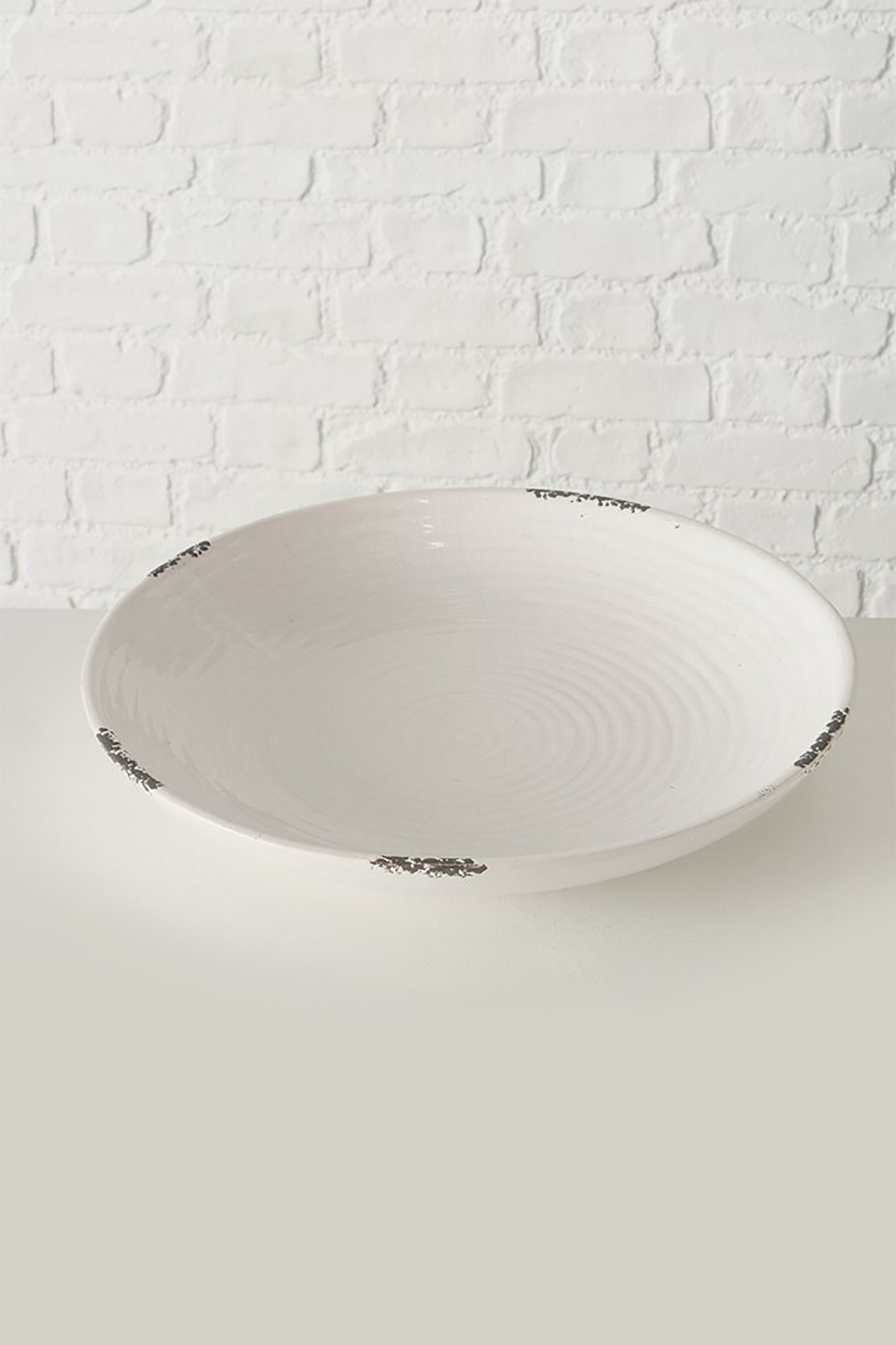 DOMUS HOMUS διακοσμητική πιατέλα με ανάγλυφο μοτίβο "Fina" 6 x 39 cm - 20-98-368