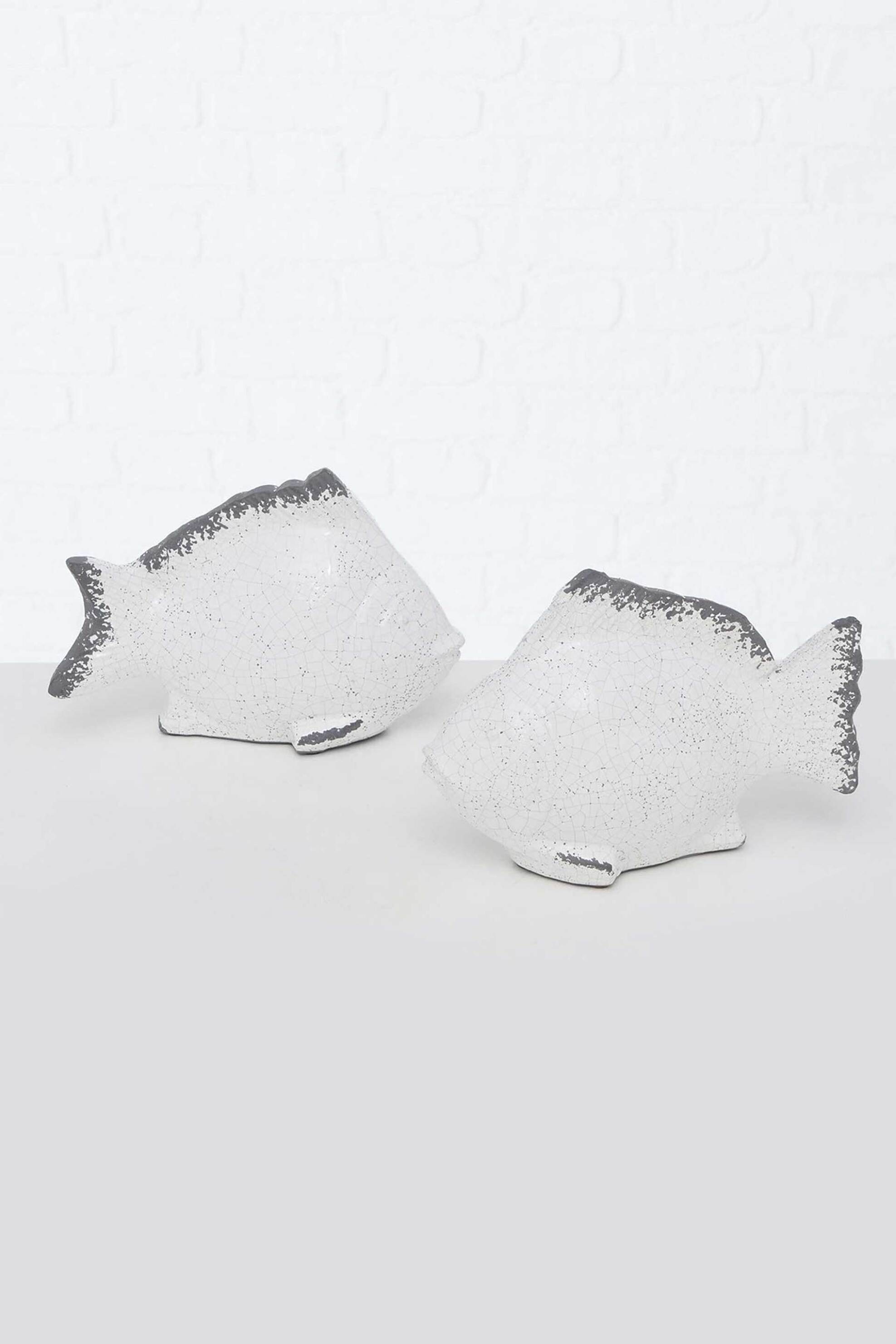 DOMUS HOMUS διακοσμητικό κεραμικό ψάρι "Fina" - 20-23-584