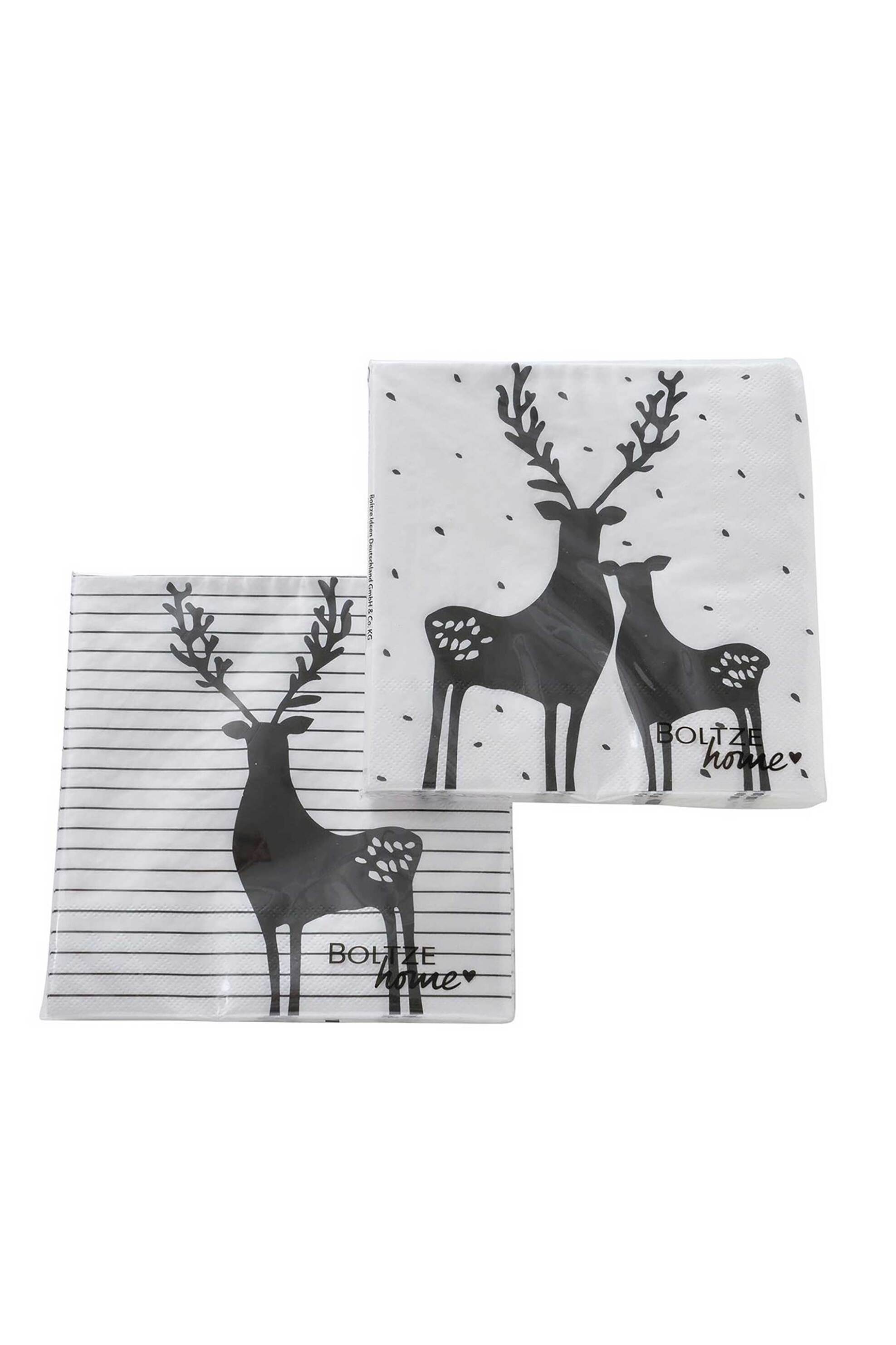 DOMUS HOMUS DOMUS HOMUS χριστουγεννιάτικες χαρτοπετσέτες χάρτινες (20 τεμάχια) 17 x 17 x 3 cm - 20-23-004