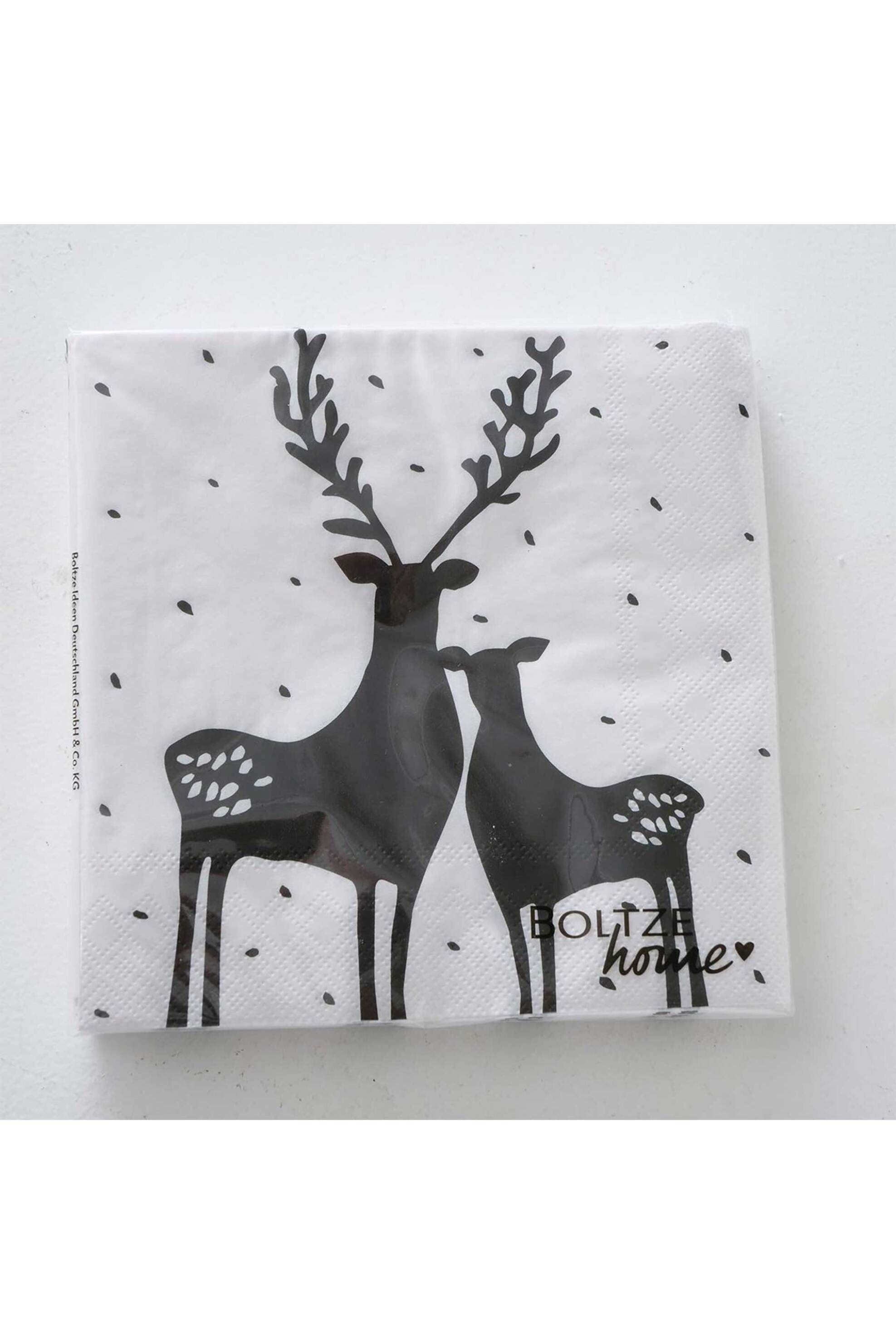 DOMUS HOMUS χριστουγεννιάτικες χαρτοπετσέτες χάρτινες (20 τεμάχια) 17 x 17 x 3 cm - 20-23-004 φωτογραφία