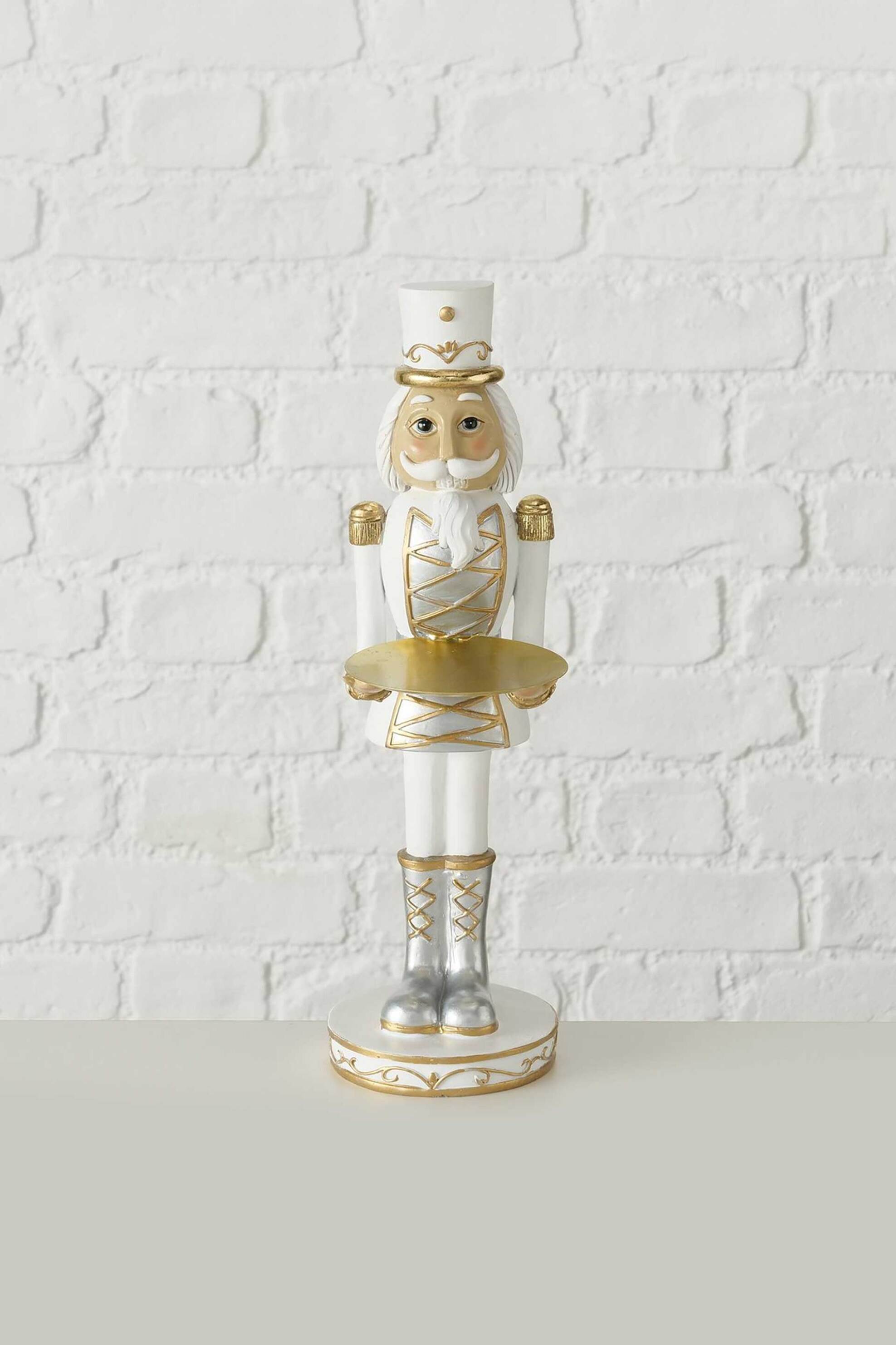 DOMUS HOMUS DOMUS HOMUS χριστουγεννιάτικη φιγούρα καρυοθραύστης από πολυρητίνη 11 x 15 x 35 cm - 20-23-465