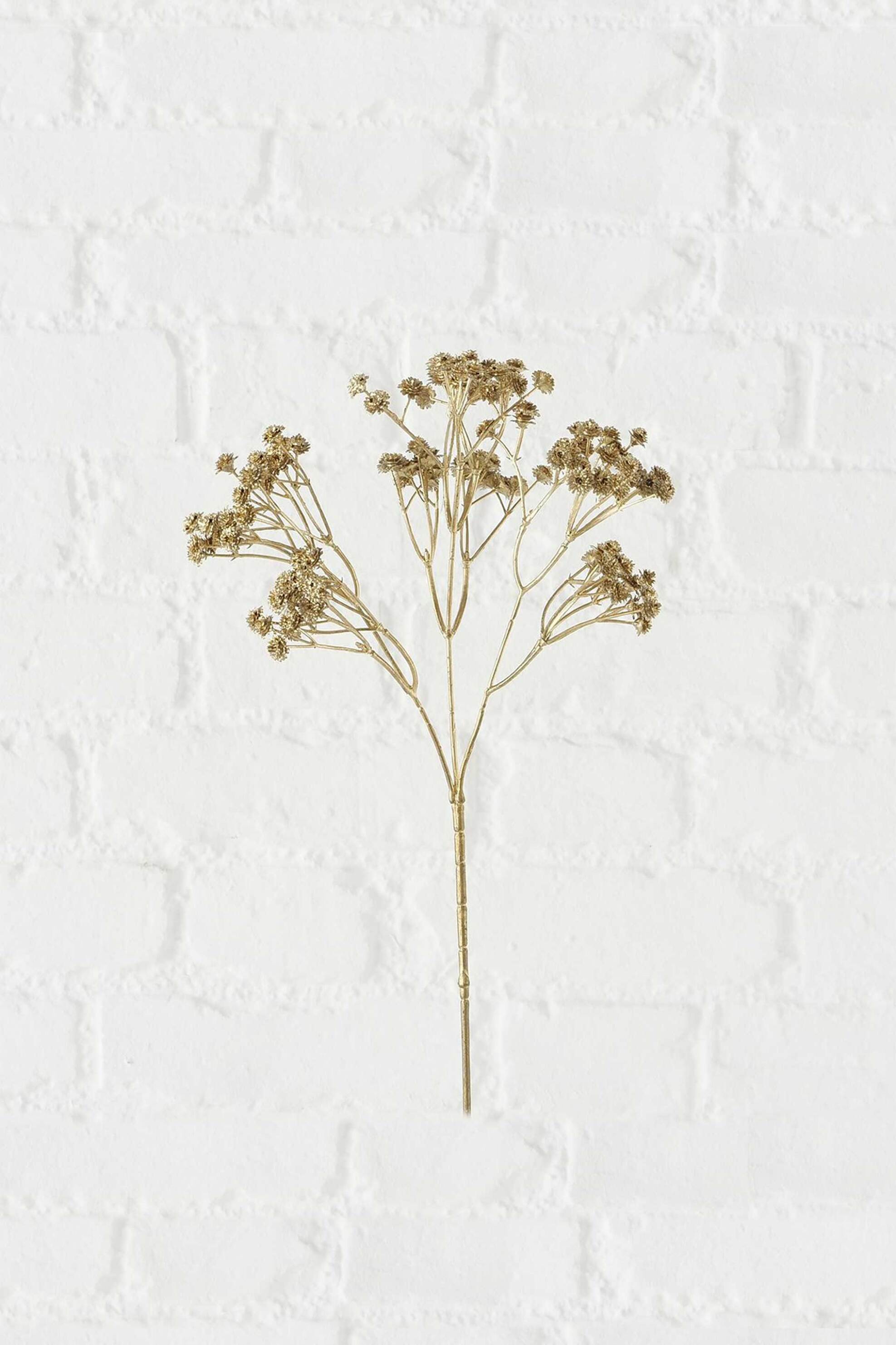 DOMUS HOMUS DOMUS HOMUS χριστουγεννιάτικο διακοσμητικό κλαδί γυψοφίλη 62 x 15 cm - 20-99-823