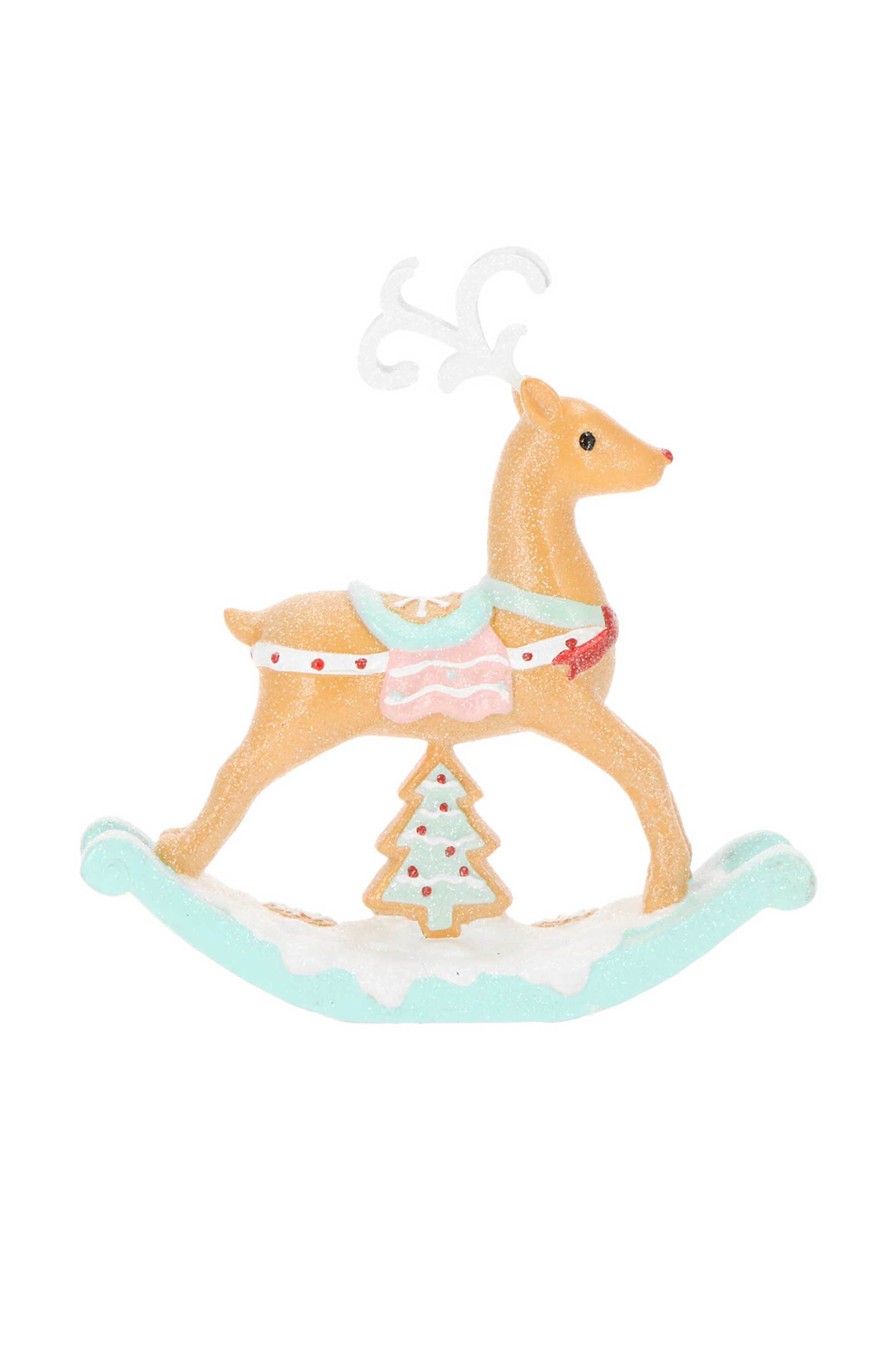 DOMUS HOMUS DOMUS HOMUS χριστουγεννιάτικη φιγούρα άλογο 21 x 6,5 x 20 cm - 20-19-388