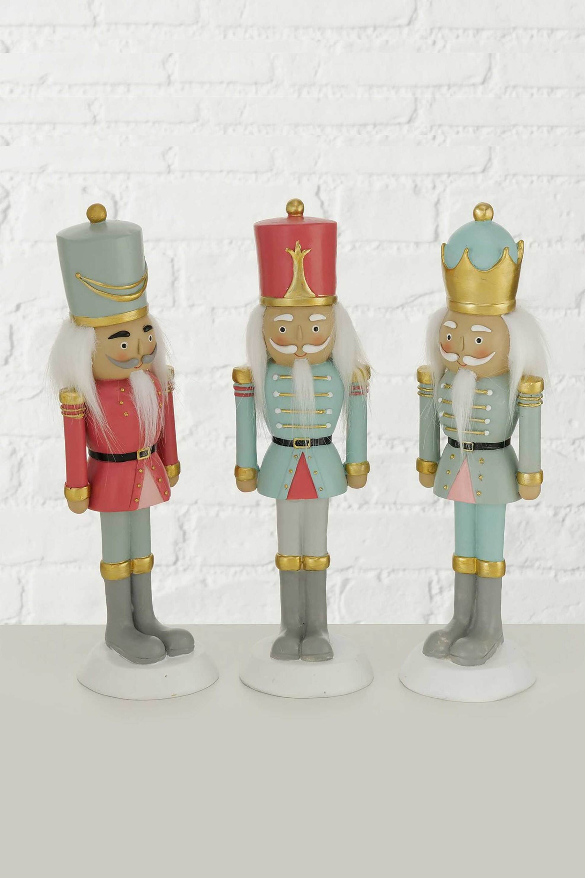 DOMUS HOMUS DOMUS HOMUS χριστουγεννιάτικη φιγούρα καρυοθραύστης 9 x 9 x 31 cm - 20-25-001