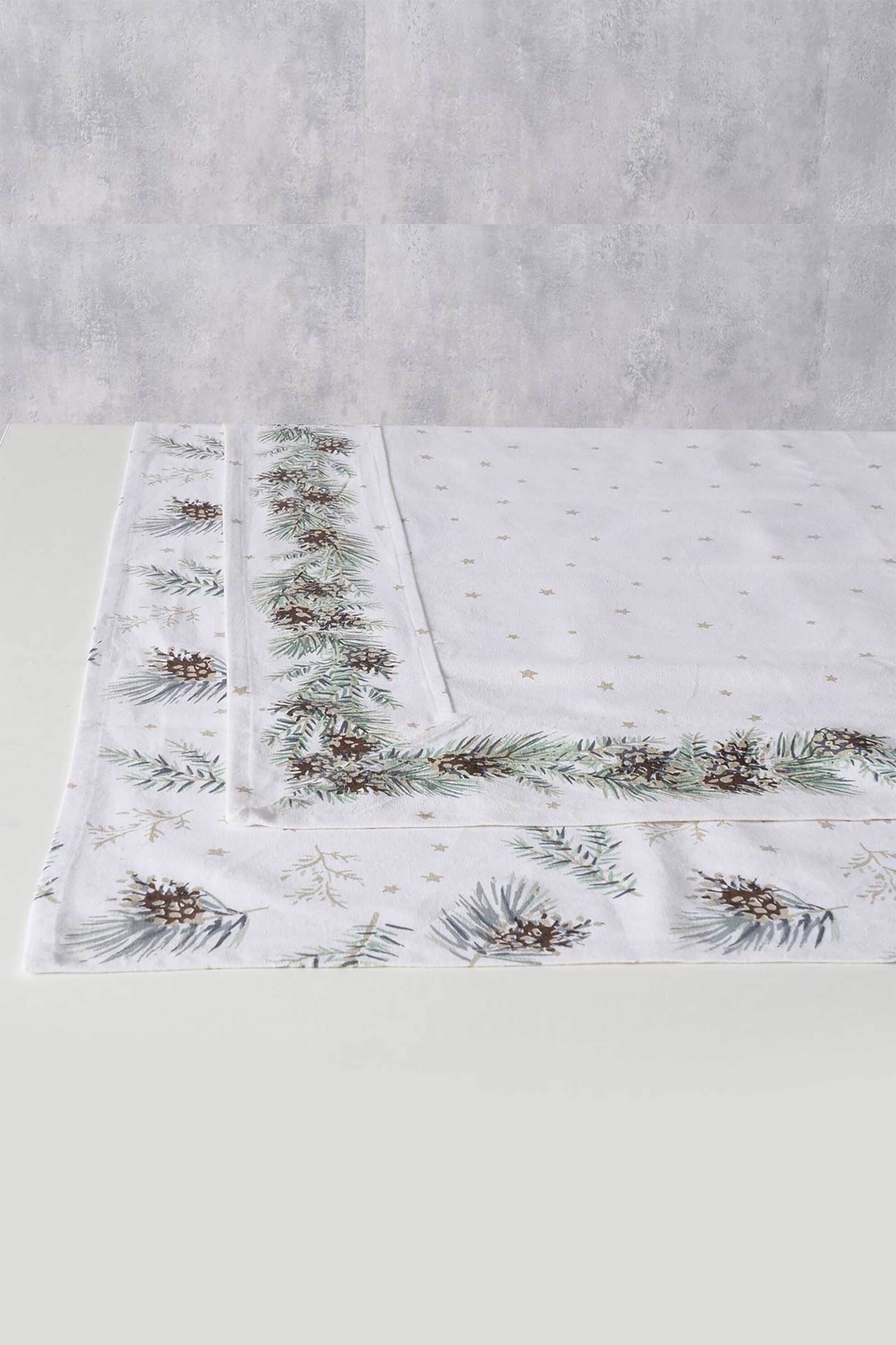 DOMUS HOMUS DOMUS HOMUS χριστουγεννιάτικο τραπεζομάντηλο βαμβακερό με σχέδιο 178 x 138 cm - 20-25-148