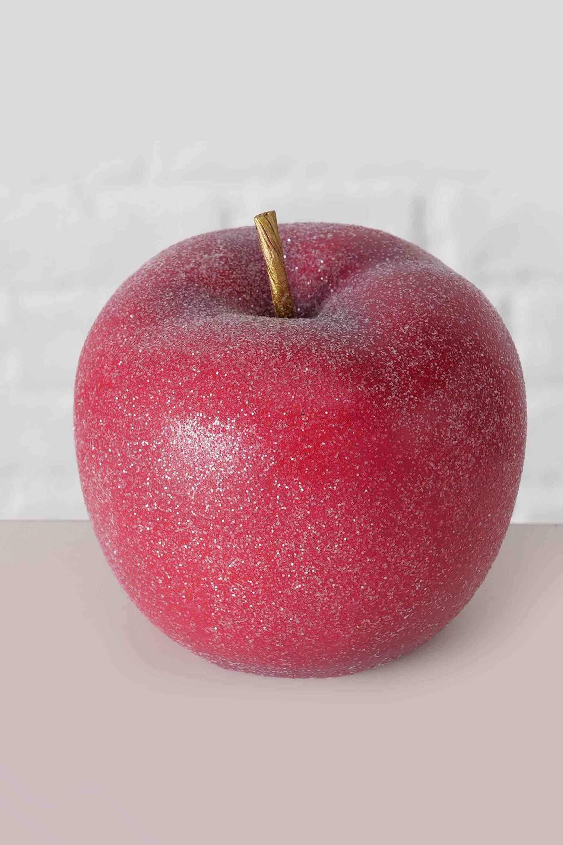 DOMUS HOMUS τεχνητό διακοσμητικό μήλο "Mirja" 10 x 9 cm - 20-81-474