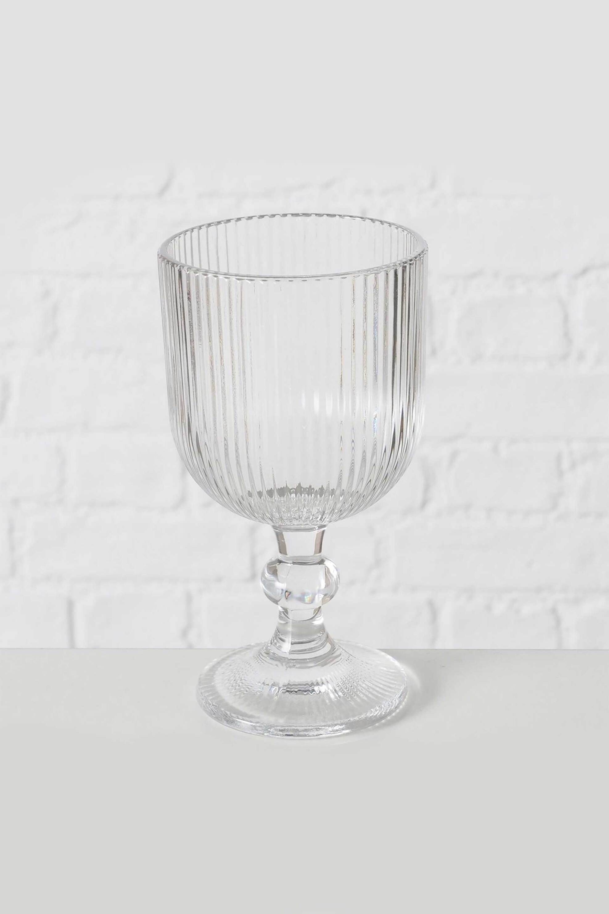 Home > ΚΟΥΖΙΝΑ > Υαλικά > Ποτήρια DOMUS HOMUS γυάλινο ποτήρι κρασιού "Rigano" 16 x 9 cm διάφανο - 20-25-425
