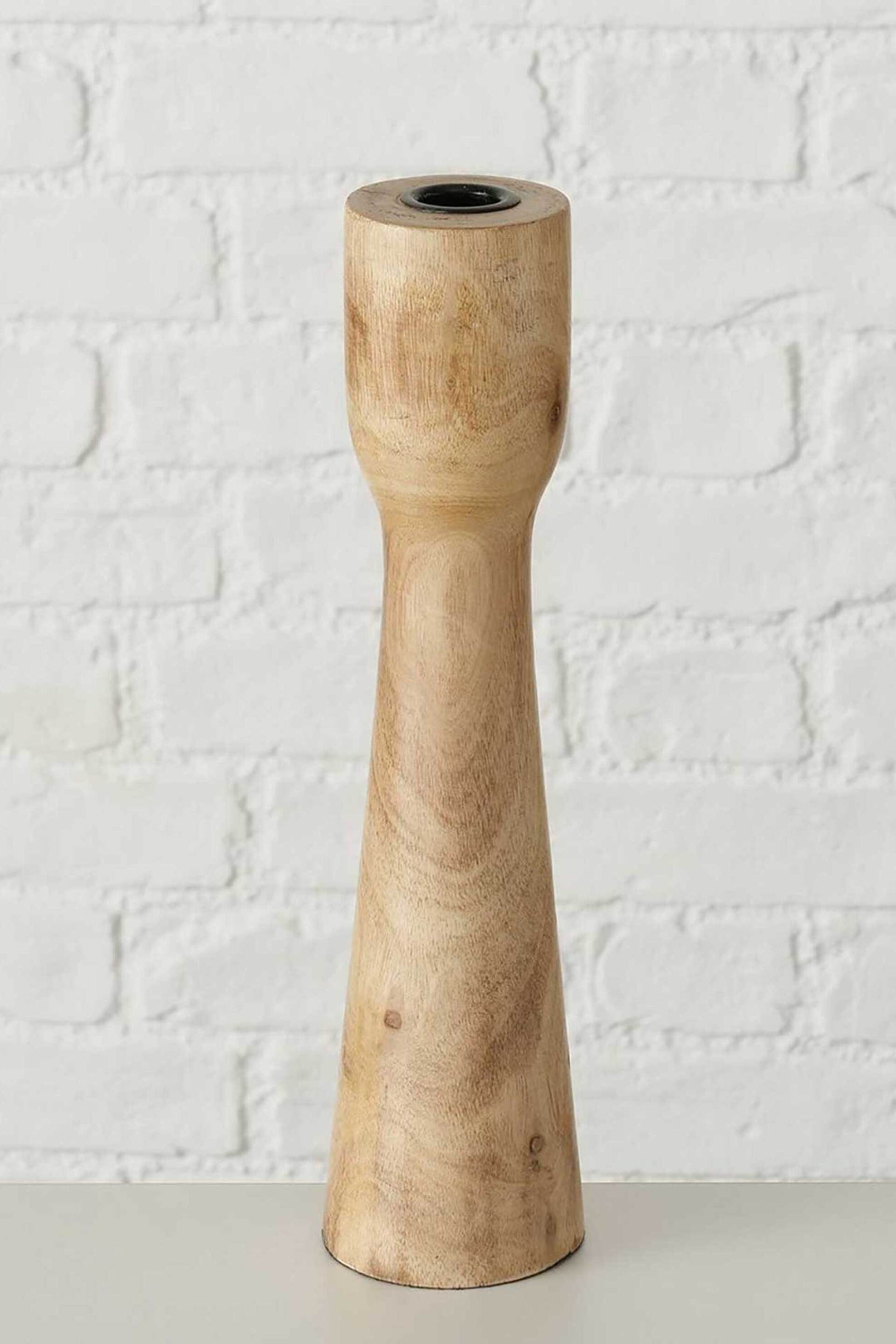 Domus Homus Ξύλινο Κηροπήγιο Caldeas 30 CM - 20-81-475