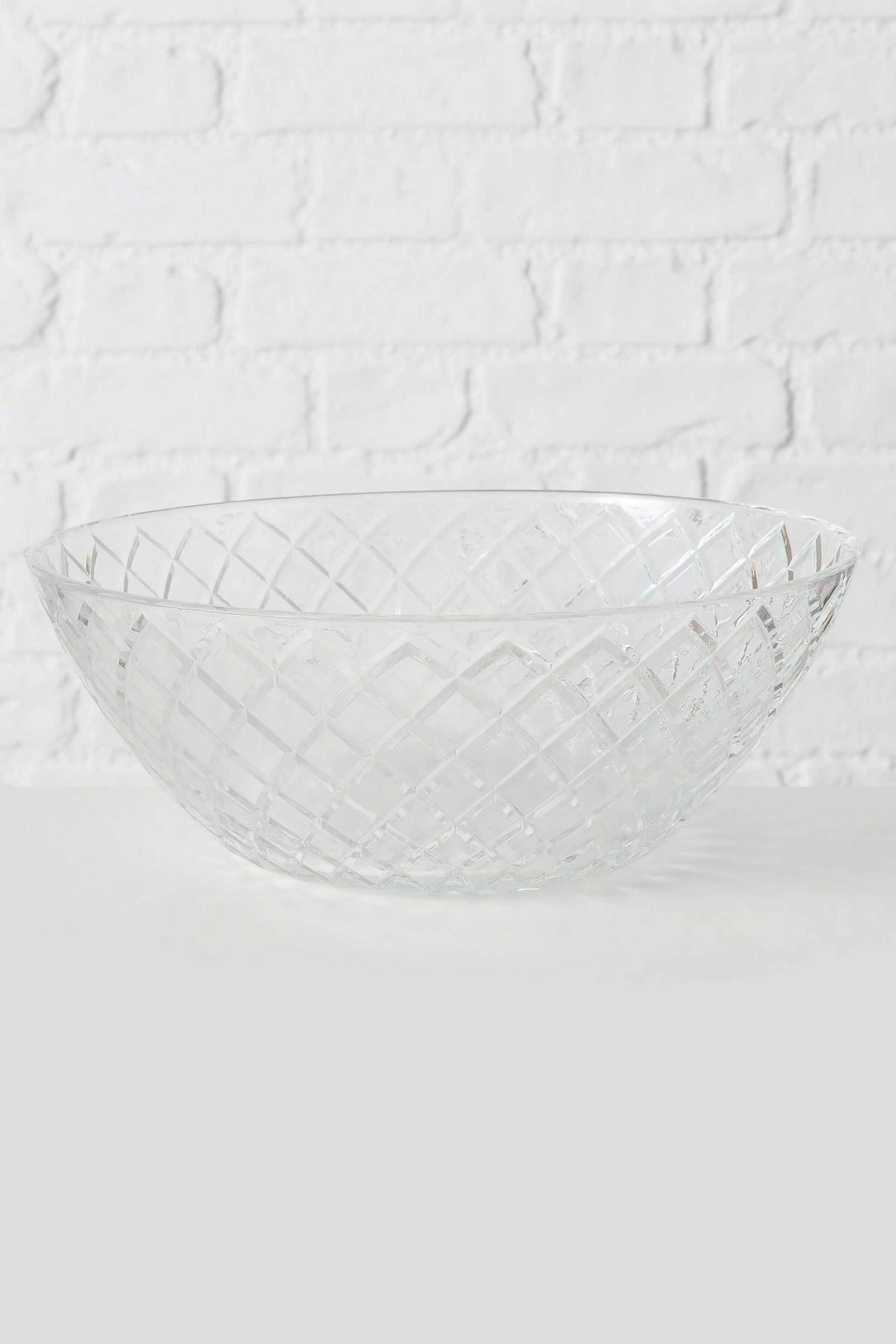 DOMUS HOMUS DOMUS HOMUS γυάλινο μπολ "Ruka" 23 x 9 cm - 20-25-411