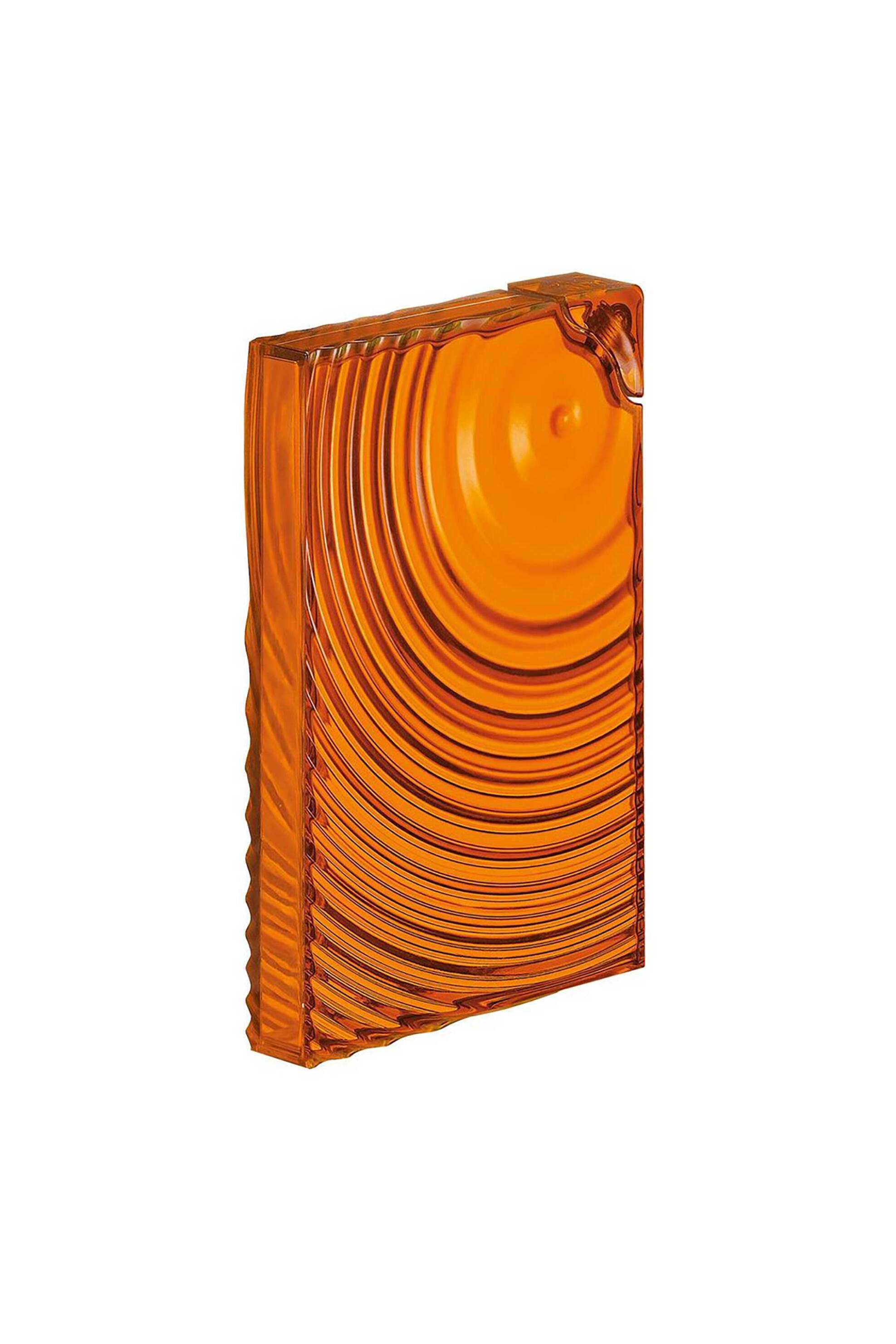 GUZZINI Guzzini μπουκάλι νερού με ανάγλυφο σχέδιο "Ripples" 14,8 x 3 x 21 cm - 8008392274551