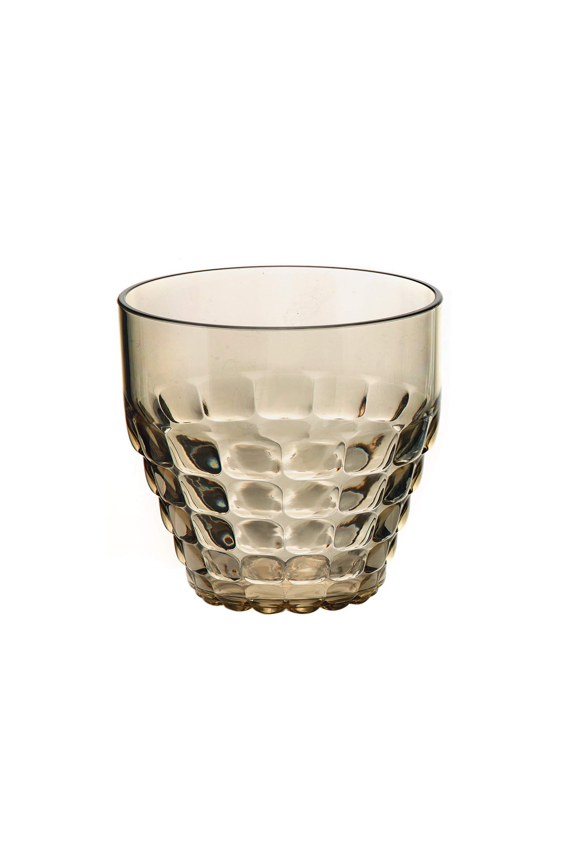 Guzzini ποτήρι με ανάγλυφο σχέδιο "Tiffany" 9 x 13 cm - 8008392268604