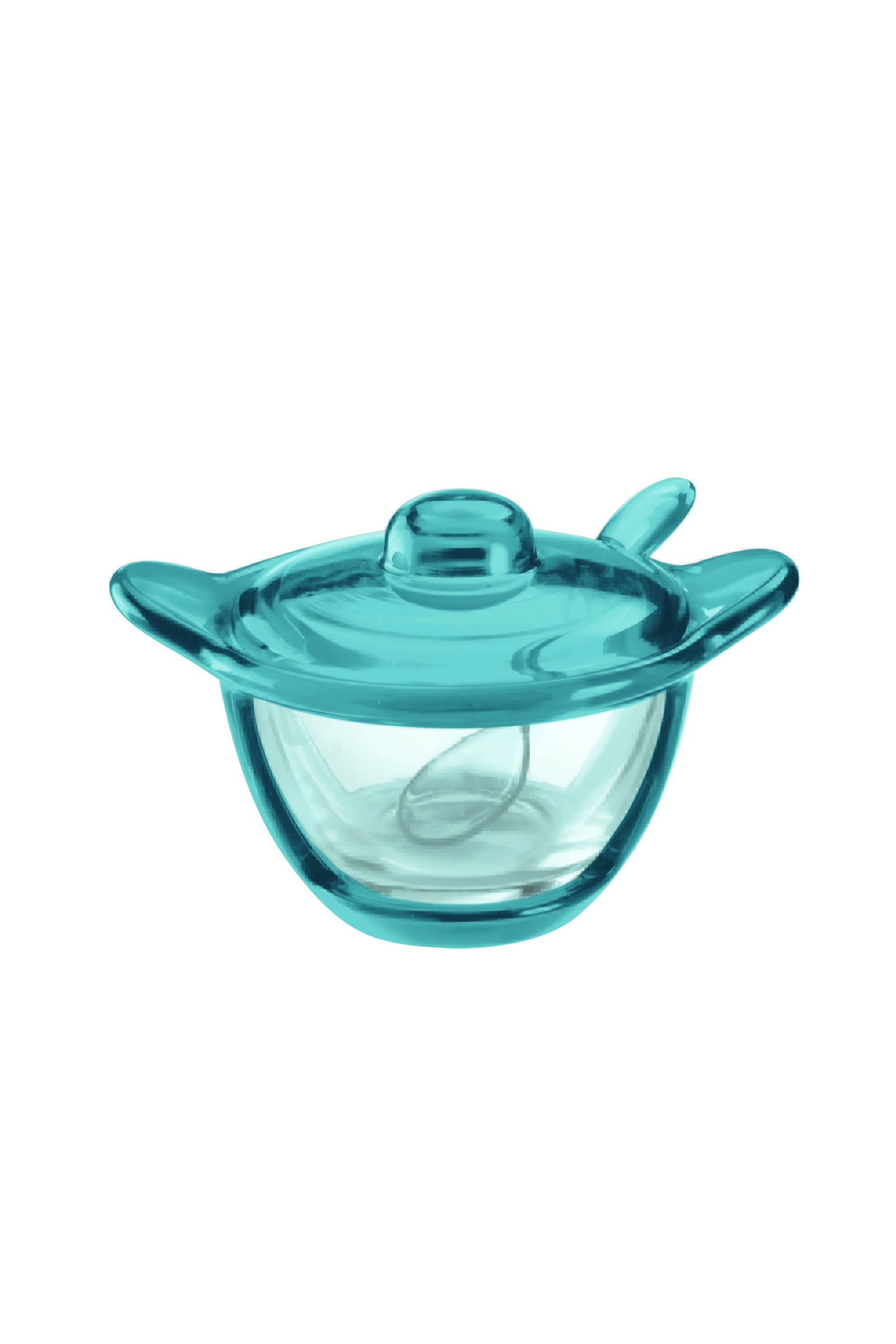 GUZZINI Guzzini γυάλινο βάζο για τυρί η ζάχαρη με καπάκι "Gocce" 10 x 12 x 16 cm - 8008392269939