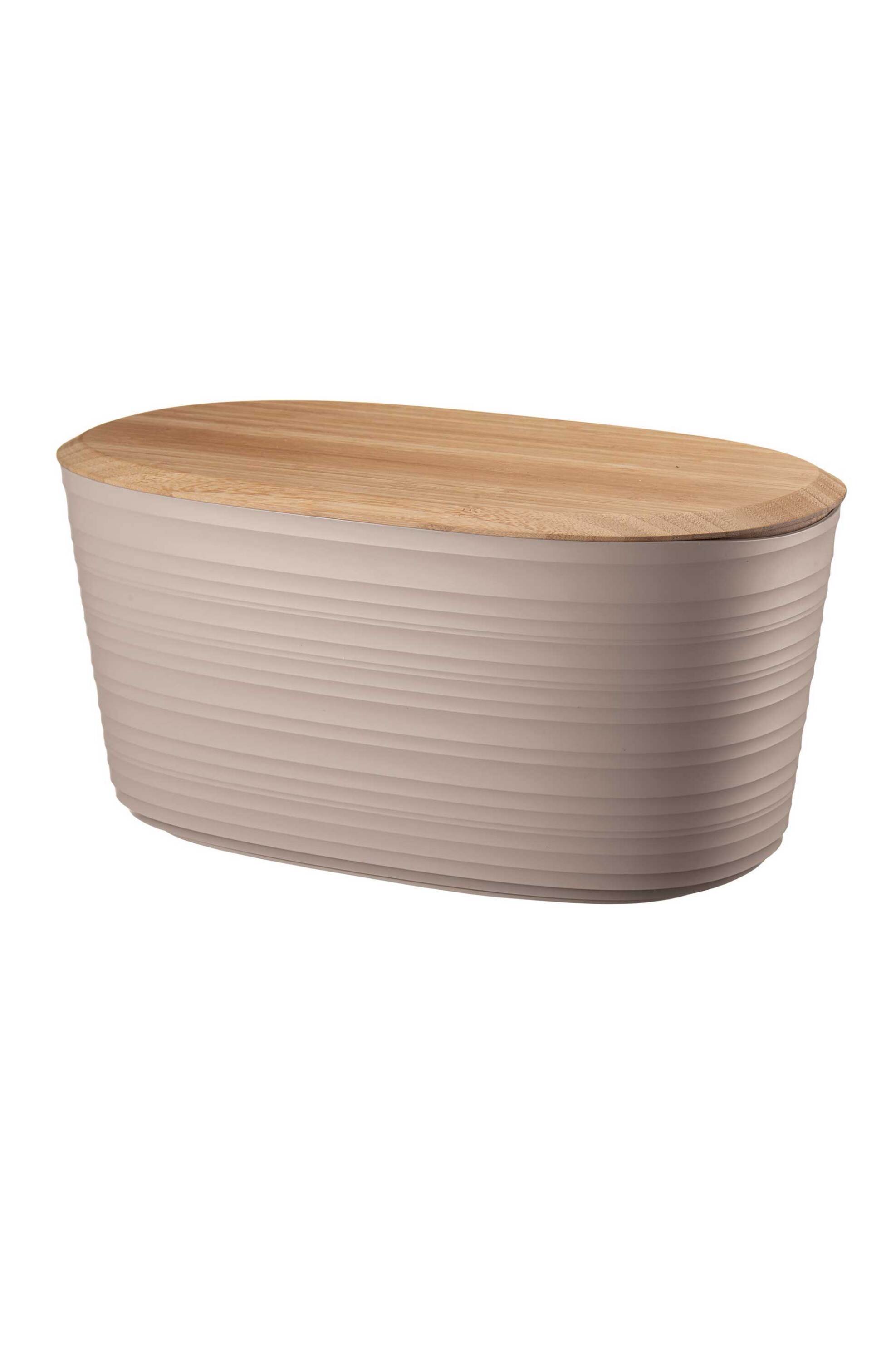 GUZZINI Guzzini ψωμιέρα πλαστική με καπάκι από bamboo "Tierra" 39,2 x 23,2 x 19 cm - 8008392320852