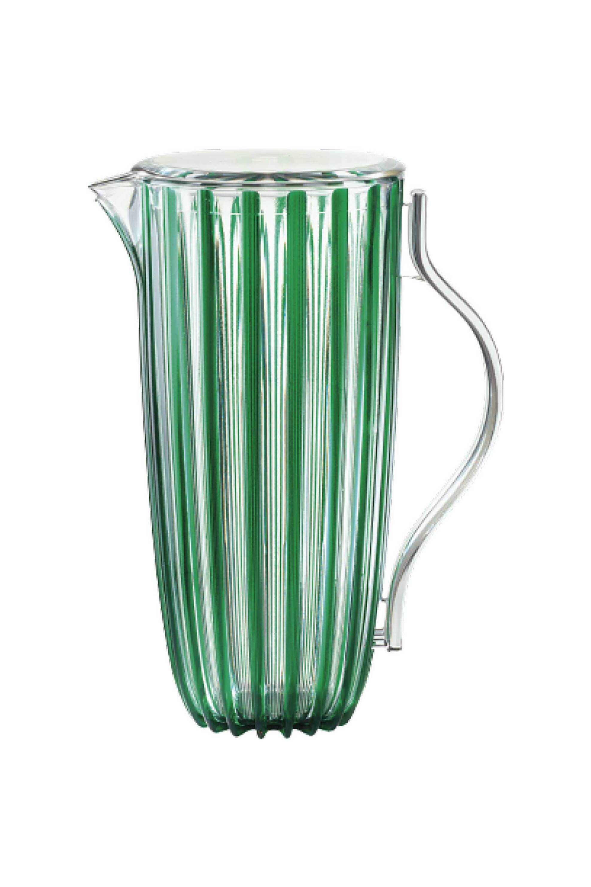 Guzzini κανάτα πλαστική με ανάγλυφο σχέδιο "Dolcevita" 19,5 x 13 x 27 cm - 8008392357346