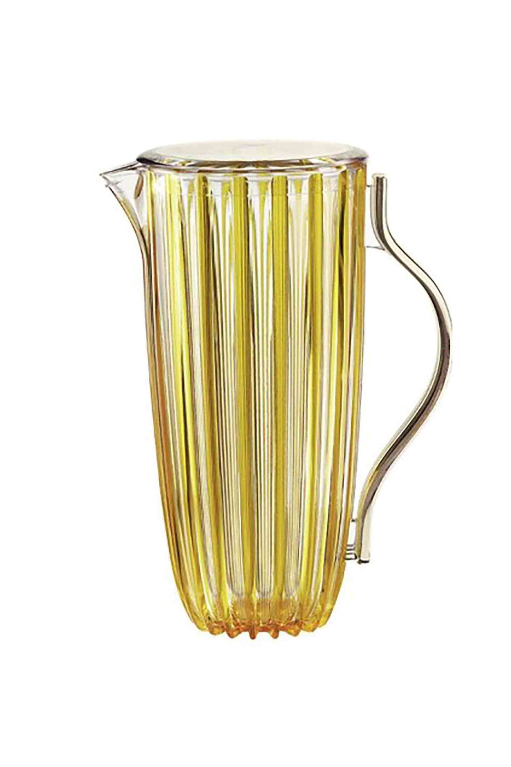 GUZZINI Guzzini κανάτα πλαστική με ανάγλυφο σχέδιο "Dolcevita" 19,5 x 13 x 27 cm - 8008392357322