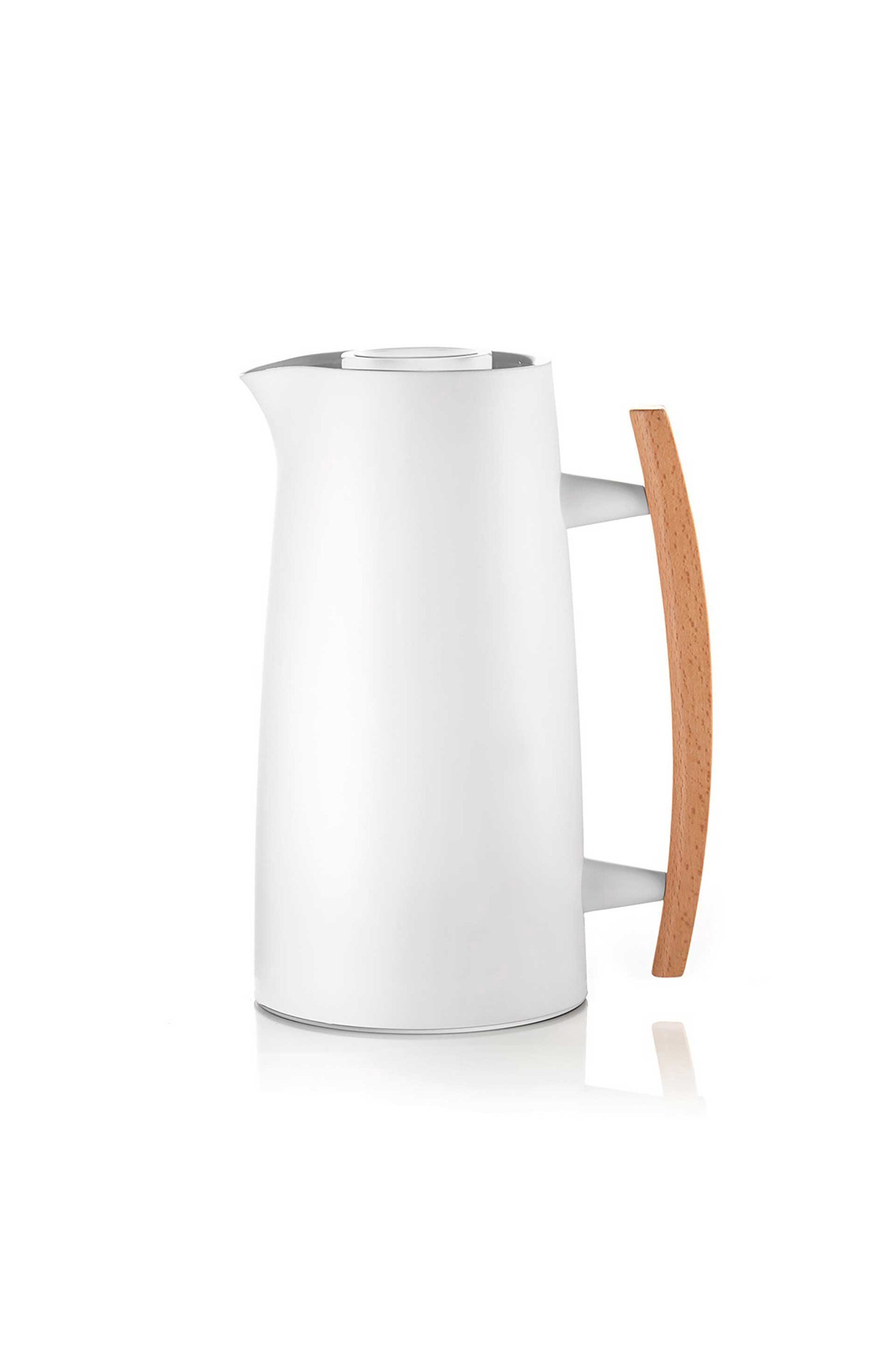 Guzzini κανάτα θερμός με ξύλινη λαβή 1000 ml "Riviera 63" - 8008392357063