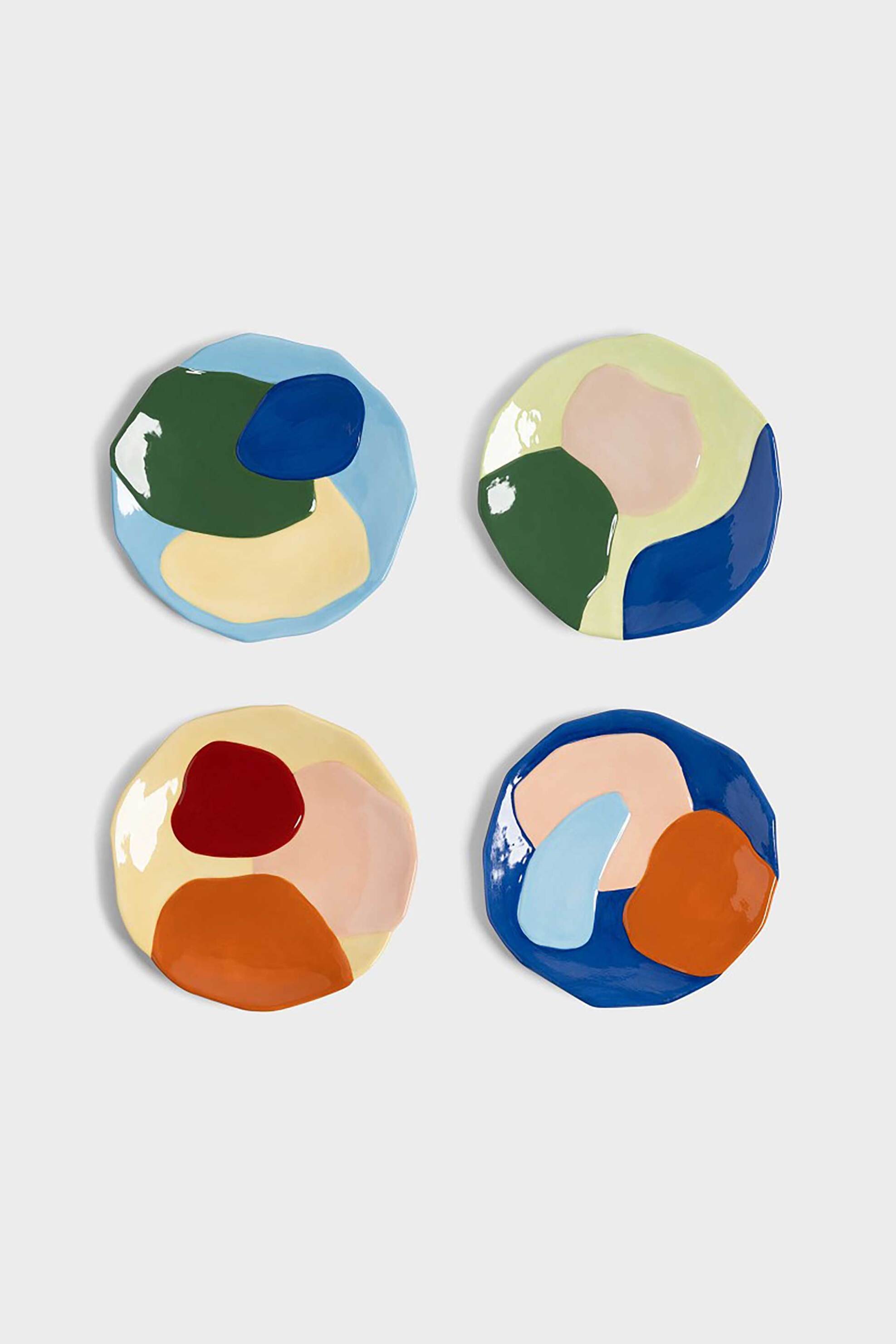 Home > ΚΟΥΖΙΝΑ > Πιάτα & Σερβίτσια &K Amsterdam σετ από 4 χρωματιστά πιάτα 2 x 17 cm - 2825-04